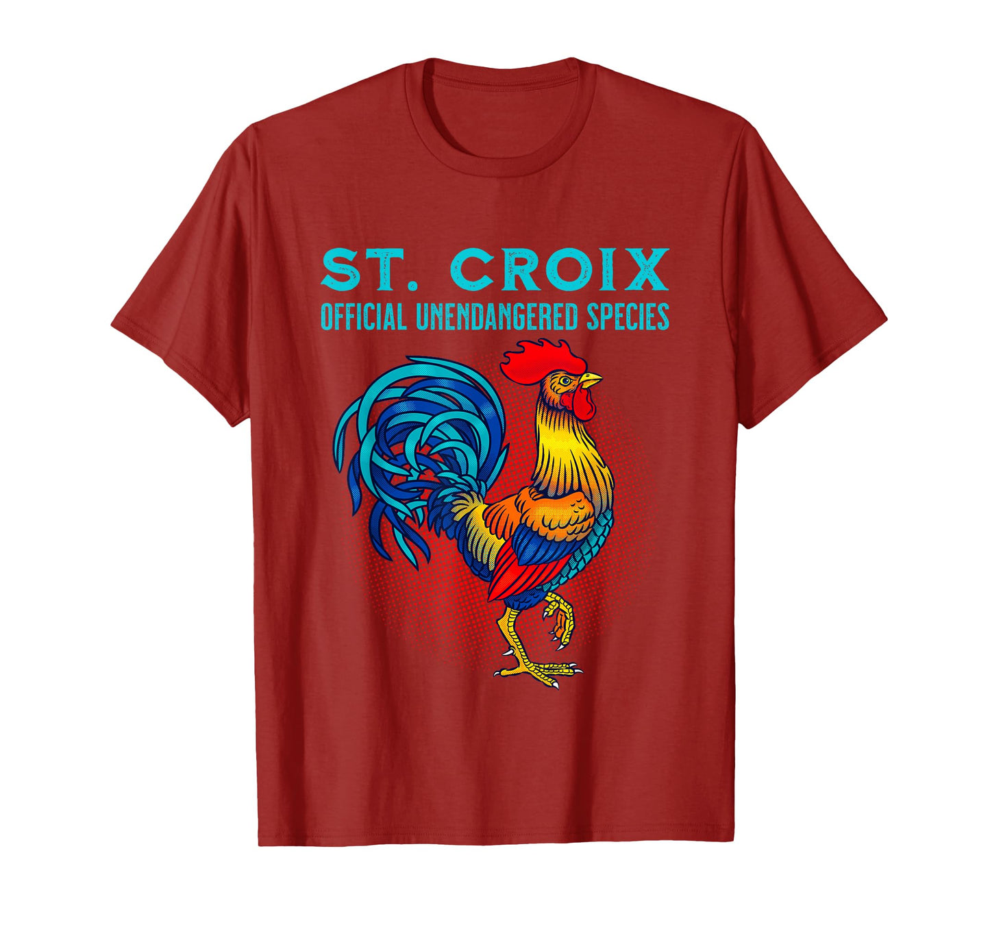 Saint Croix Official Unendangered Species Souvenir T-Shirt