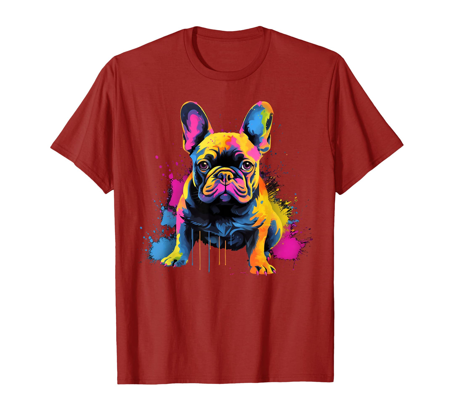 Cute French Bulldog T-Shirt for Men Women Kids