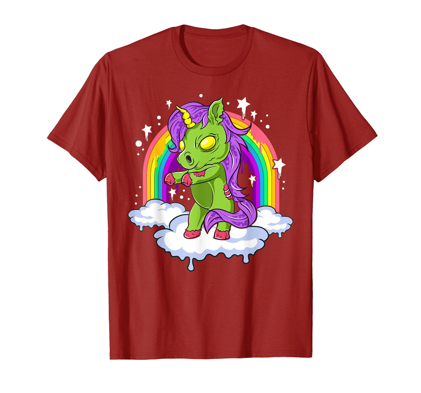 Halloween Unicorn Zombie Zombicorn T-Shirt