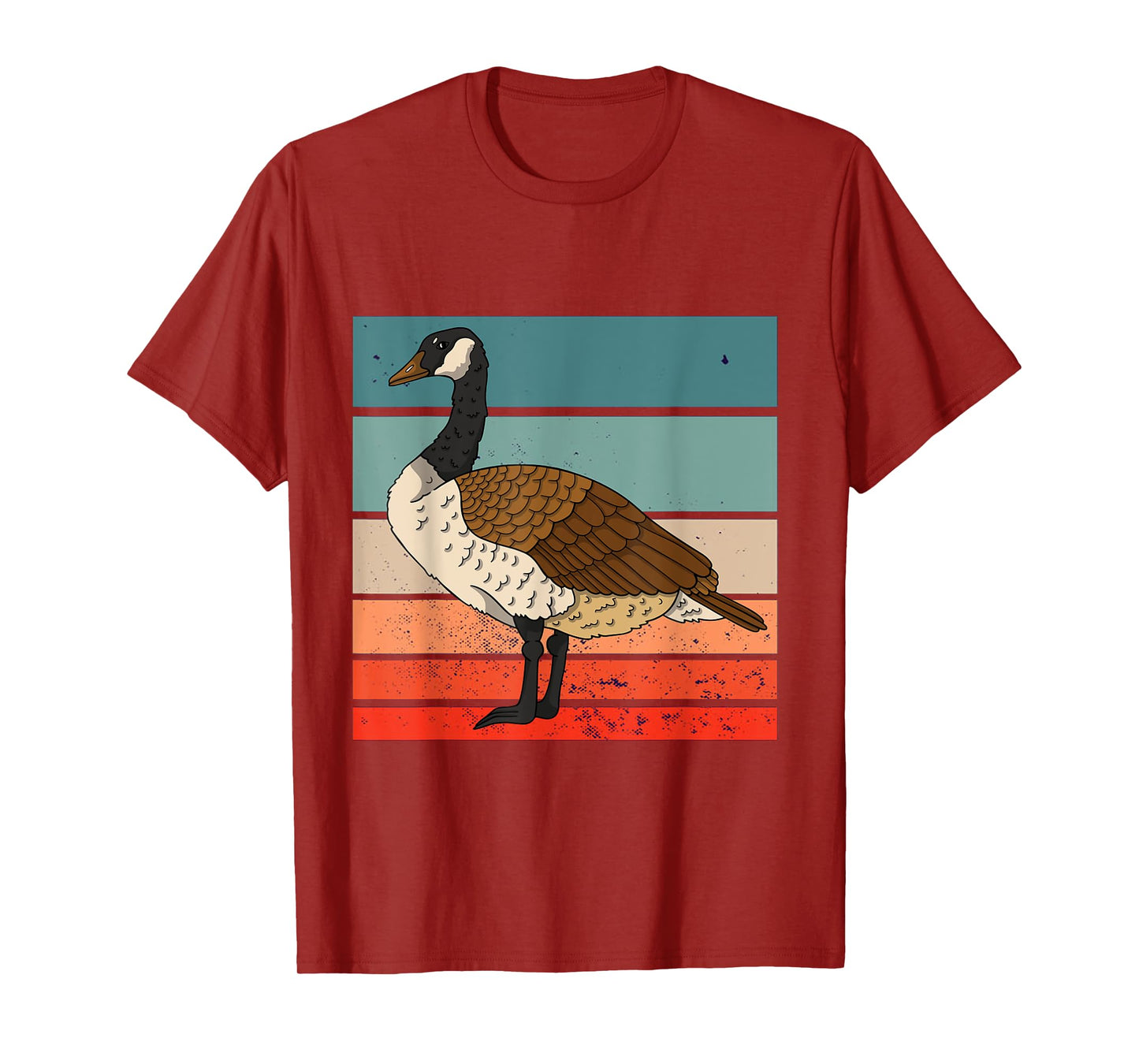 Funny Canadian Goose Honk Funny Cute Bird Lover Hunter T-Shirt