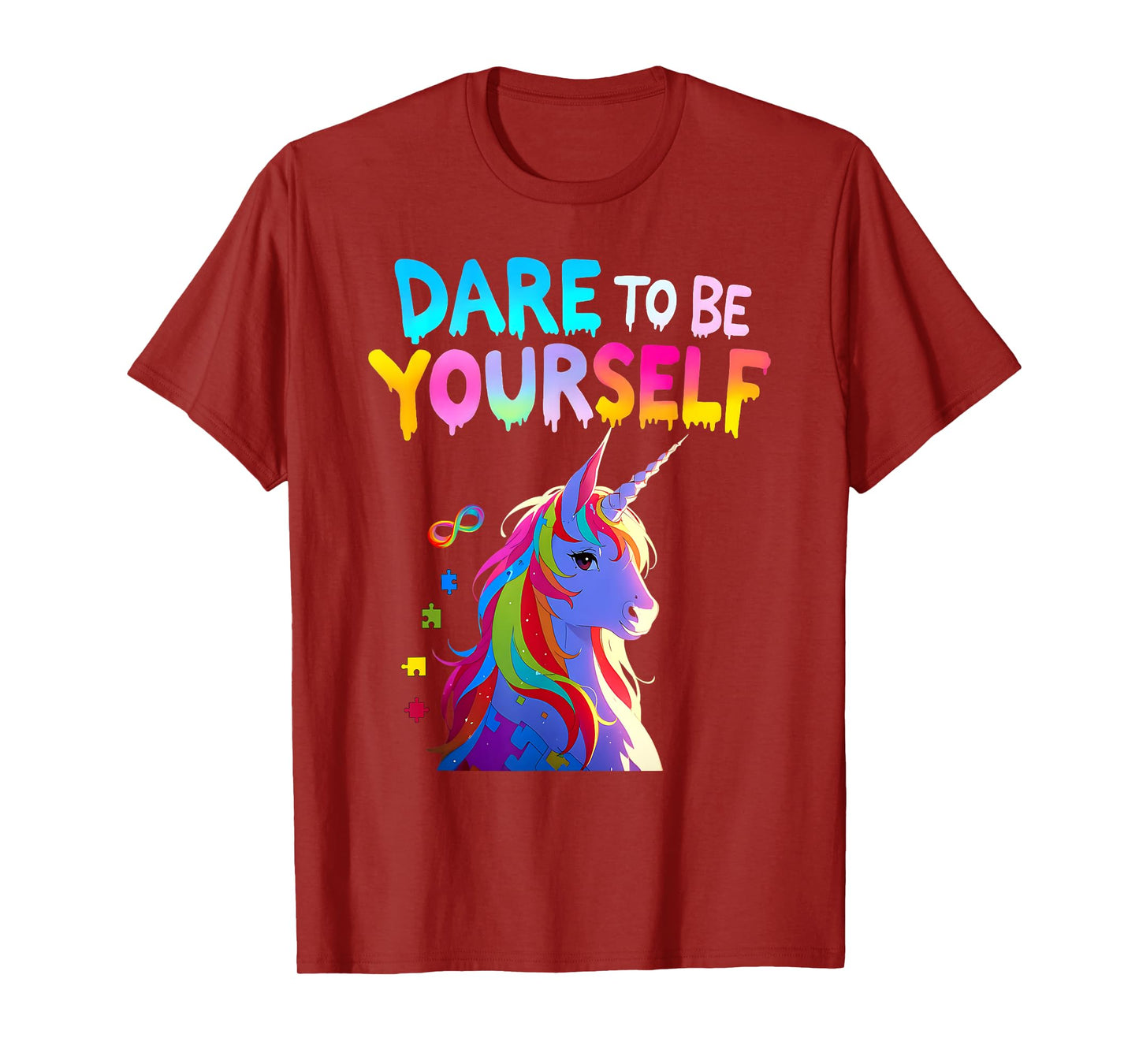 Unicorn Autism Awareness Acceptance Autistic Girl Gifts Kids T-Shirt