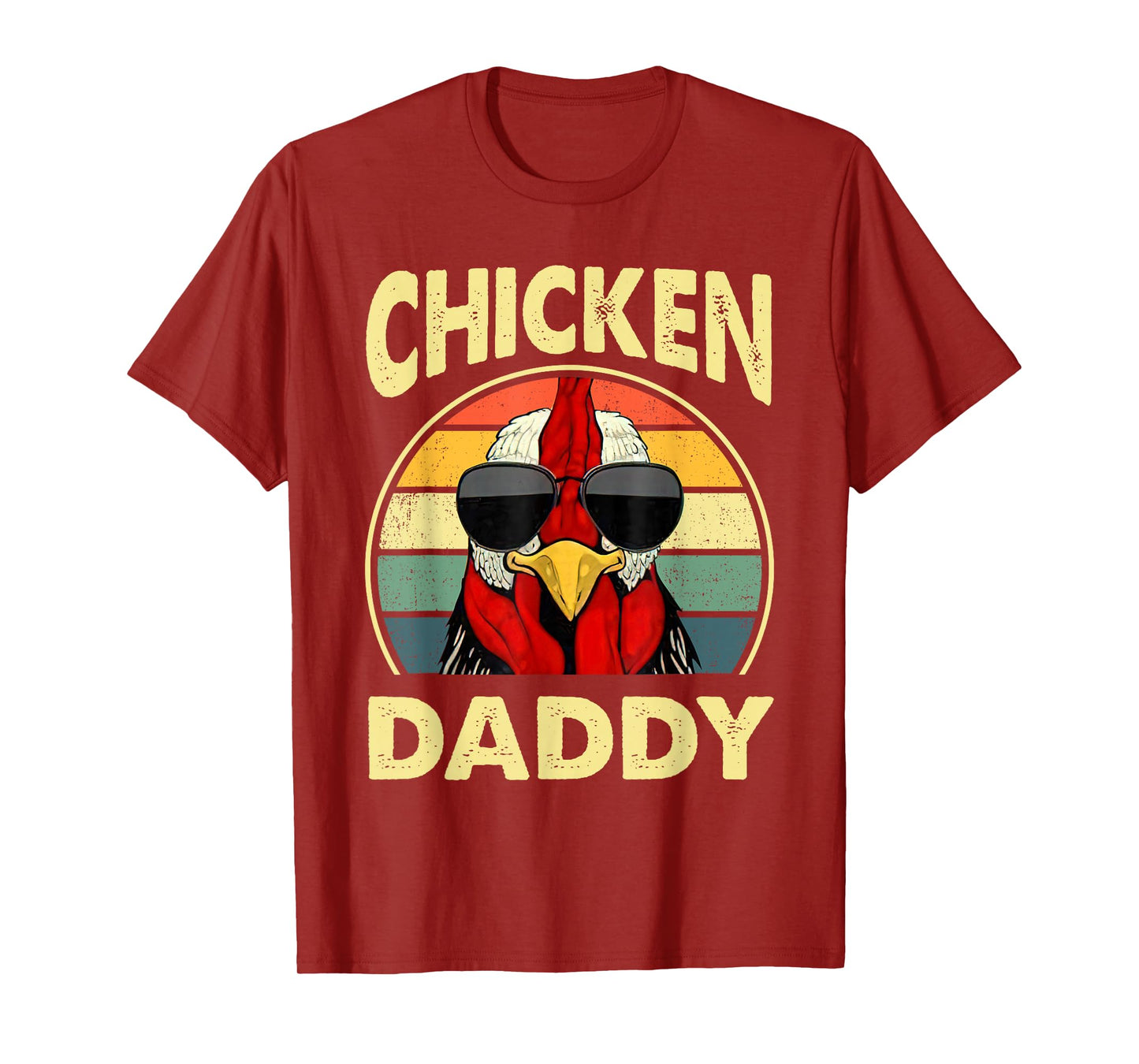 Chicken Daddy Farmer Dad Chicken Lover Fathers Day T-Shirt