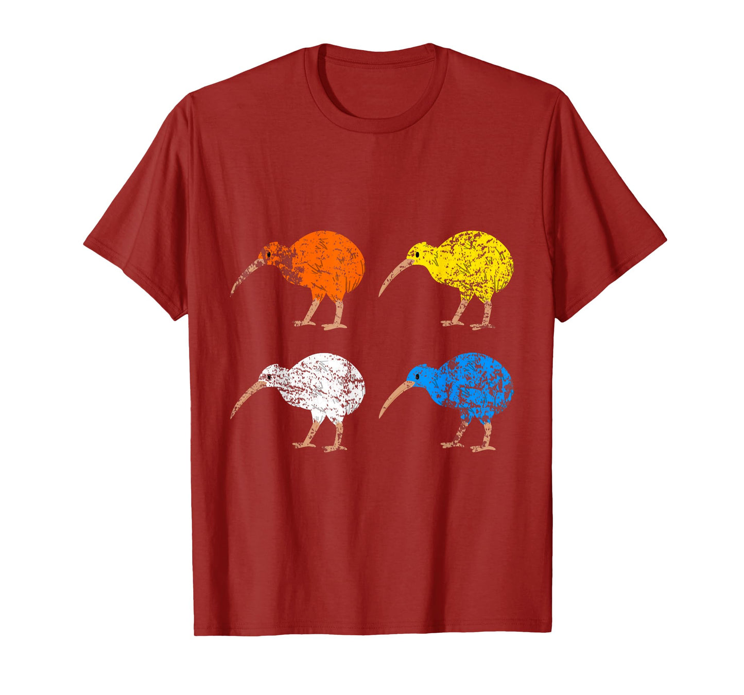 Pop Art Kiwi New Zealand T-Shirt