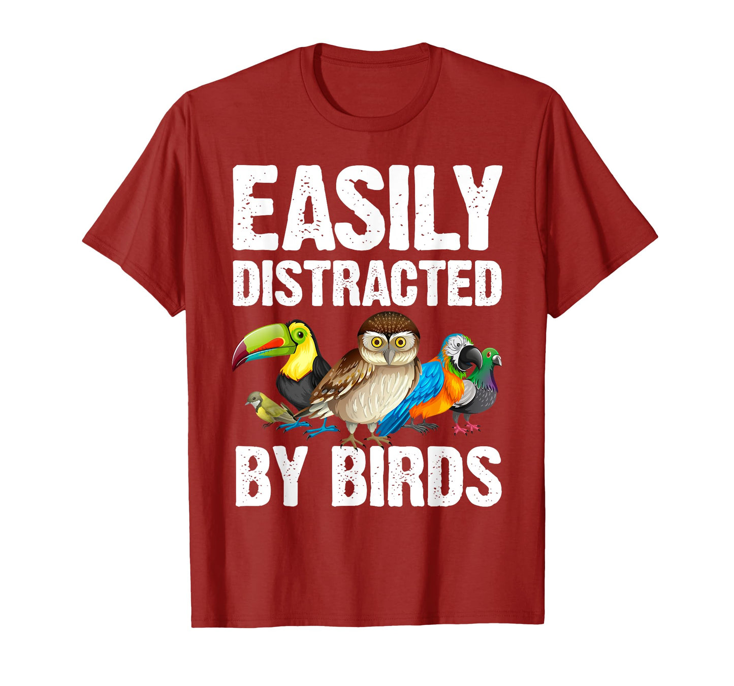 Funny Bird Lover Art For Men Women Ornithology Bird Watcher T-Shirt