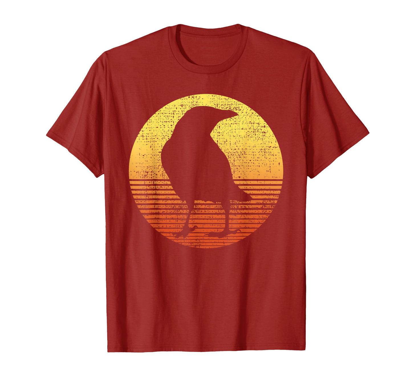 Crow Bird Lover Raven Vintage T-Shirt