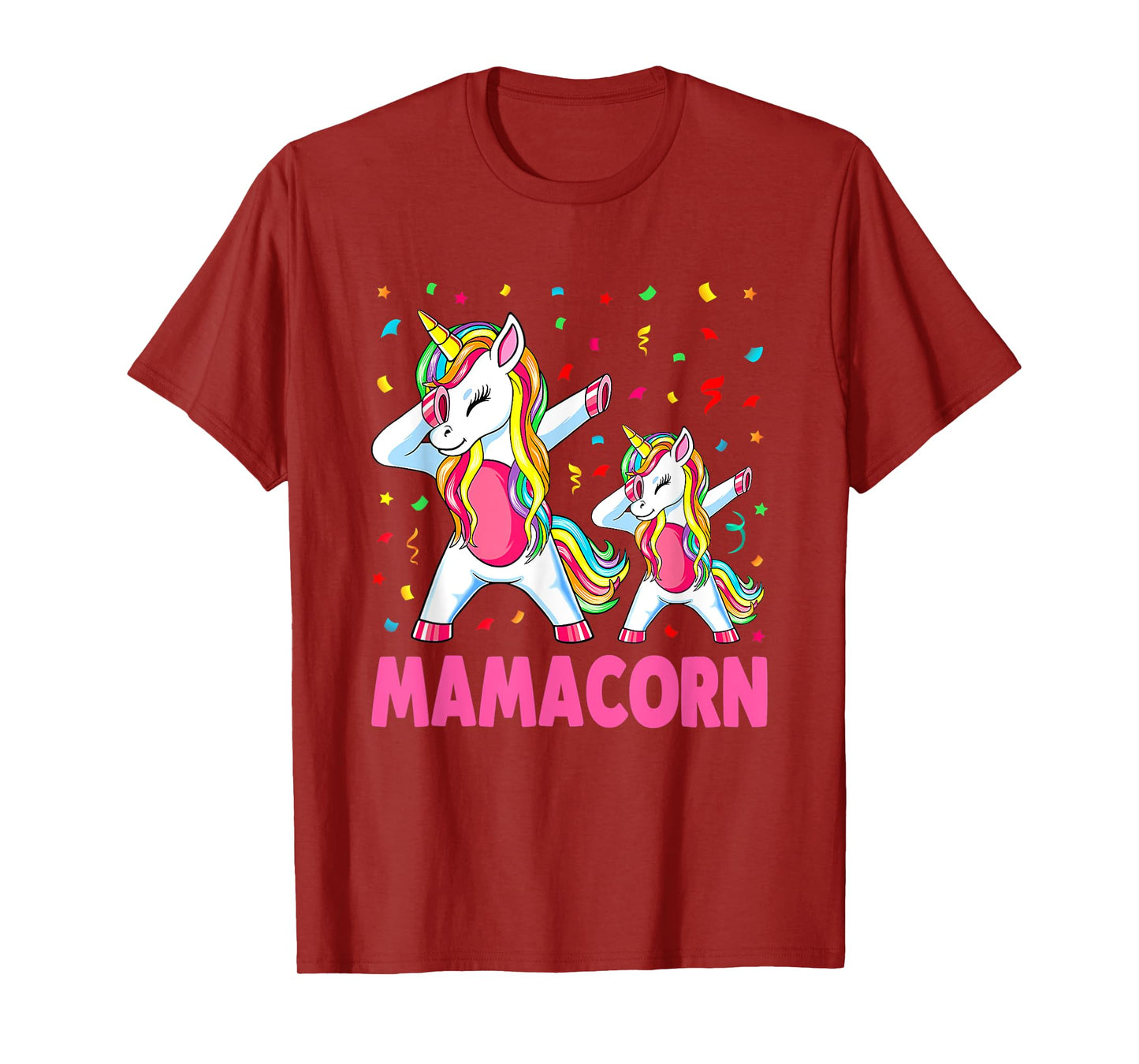 mamacorn unicorn mom baby funny mother's day for women T-Shirt