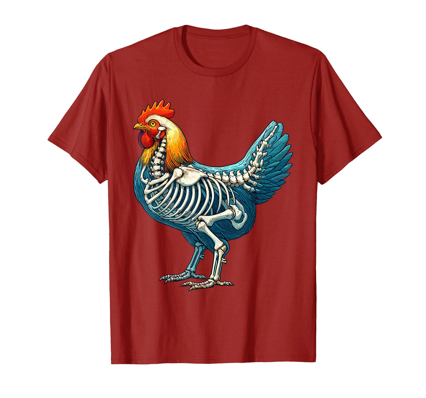 X-ray Chicken Body Anatomy Radiography Skeleton T-Shirt