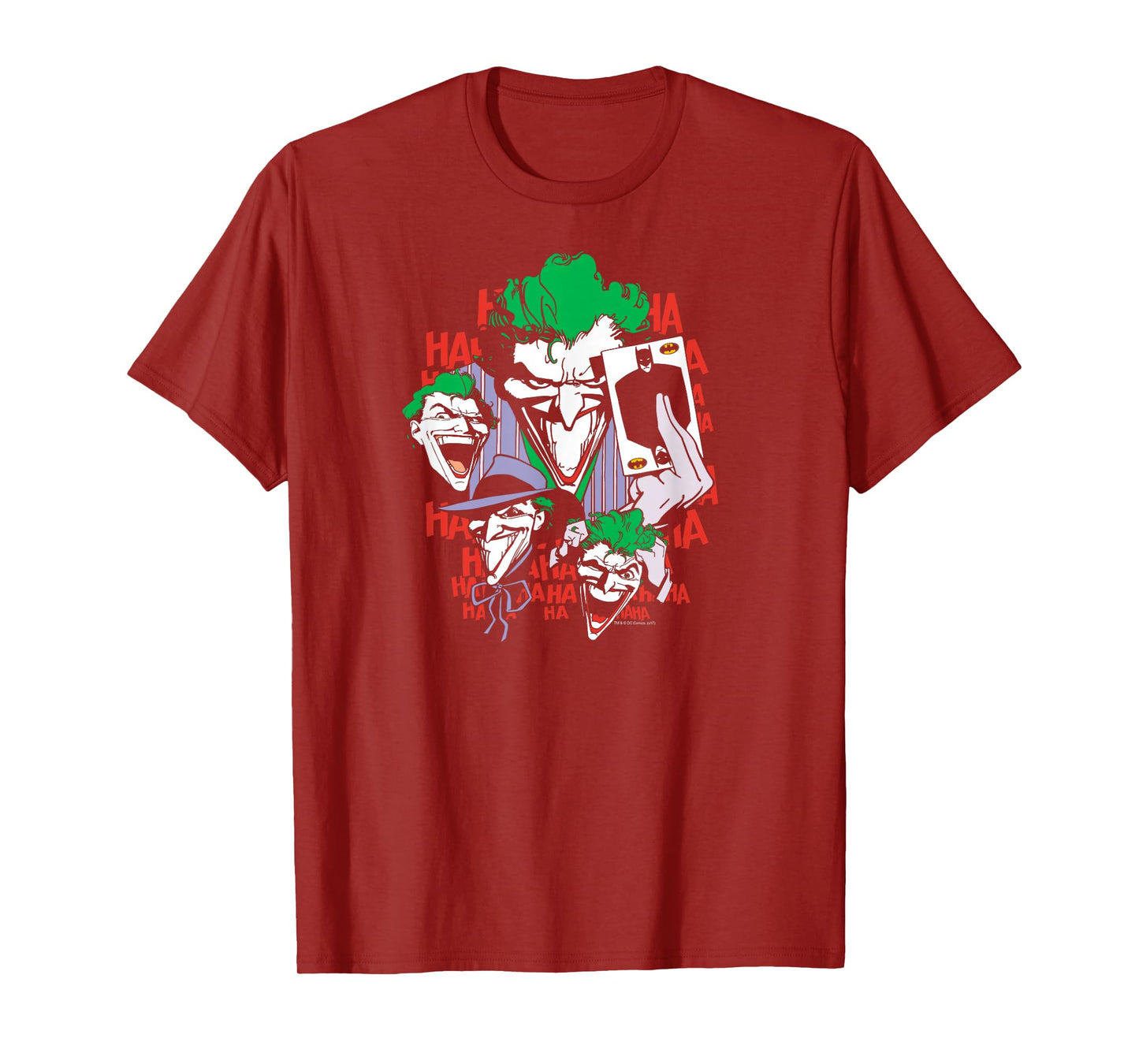 Batman the Joker Four of a Kind T Shirt T-Shirt