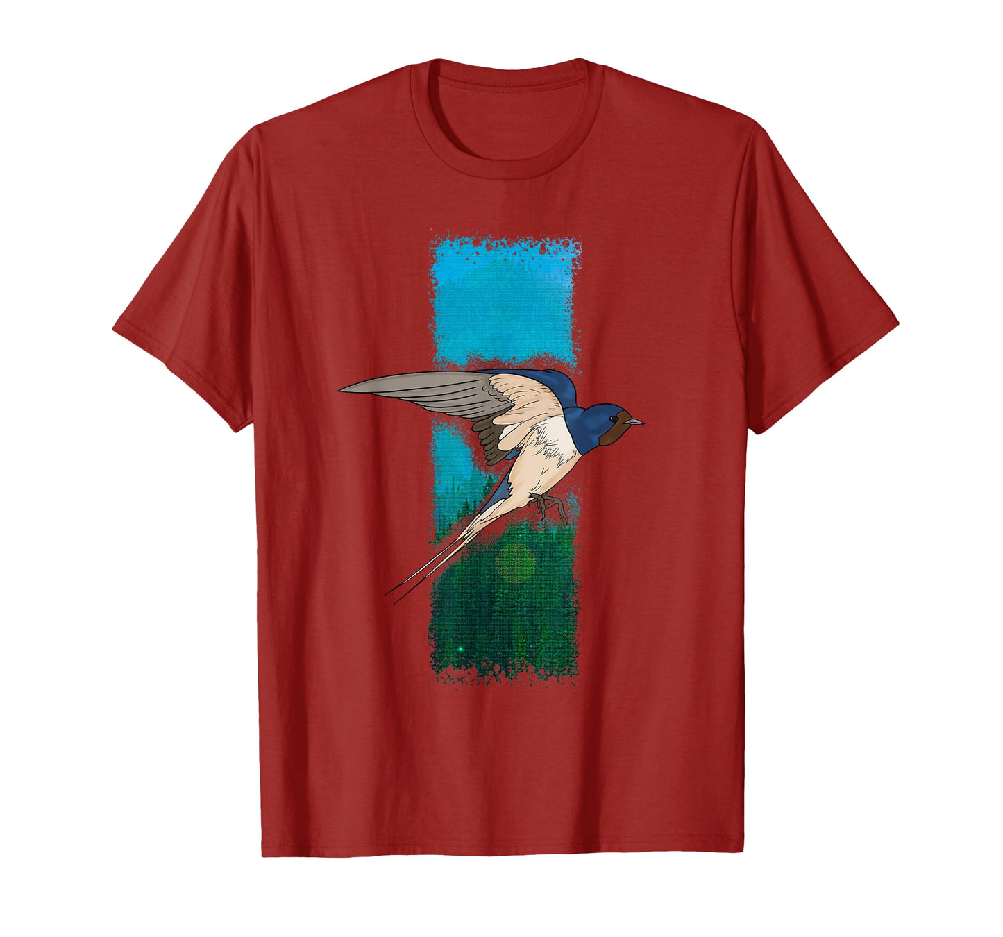 Barn Swallow Backyard Bird Graphic T-Shirt