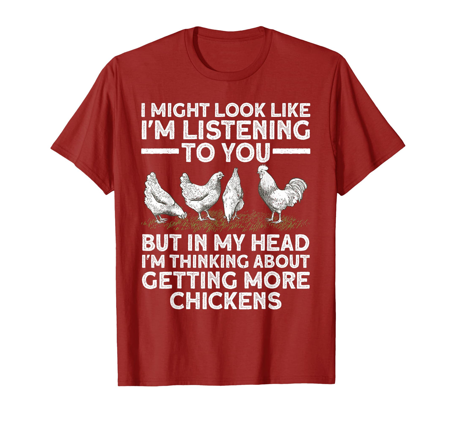 Best Chicken Art For Men Women Rooster Farm Chicken Farmer T-Shirt