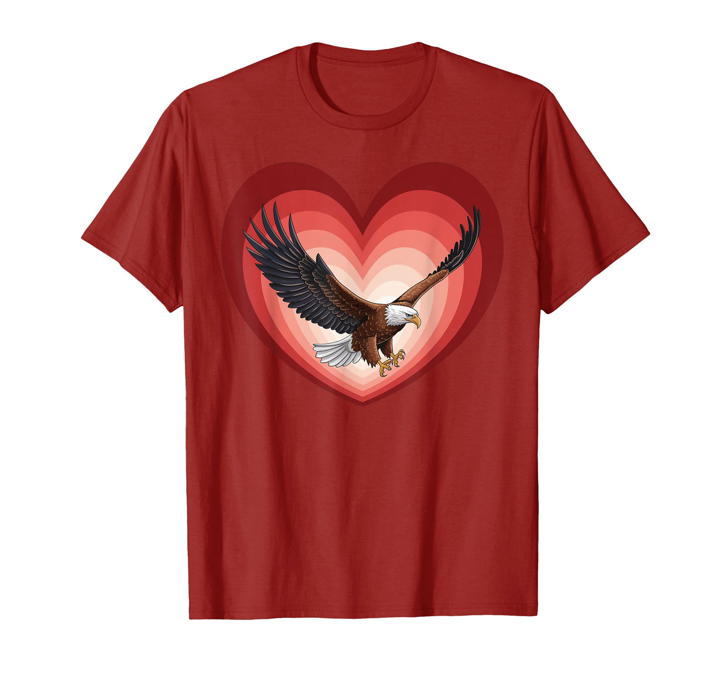 Retro Eagle Love Valentine's Day Eagle Gifts Men Women Kids T-Shirt
