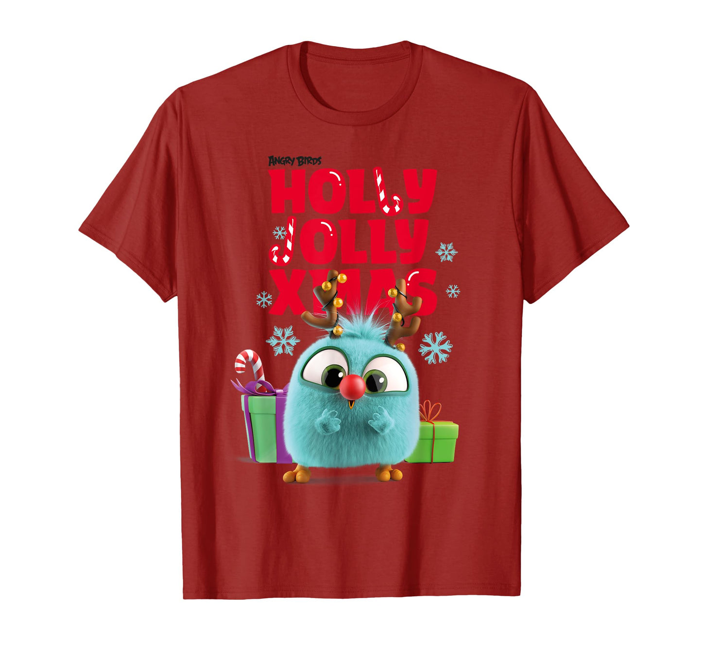 Angry Birds Christmas Holly Jolly Official Merchandise T-Shirt