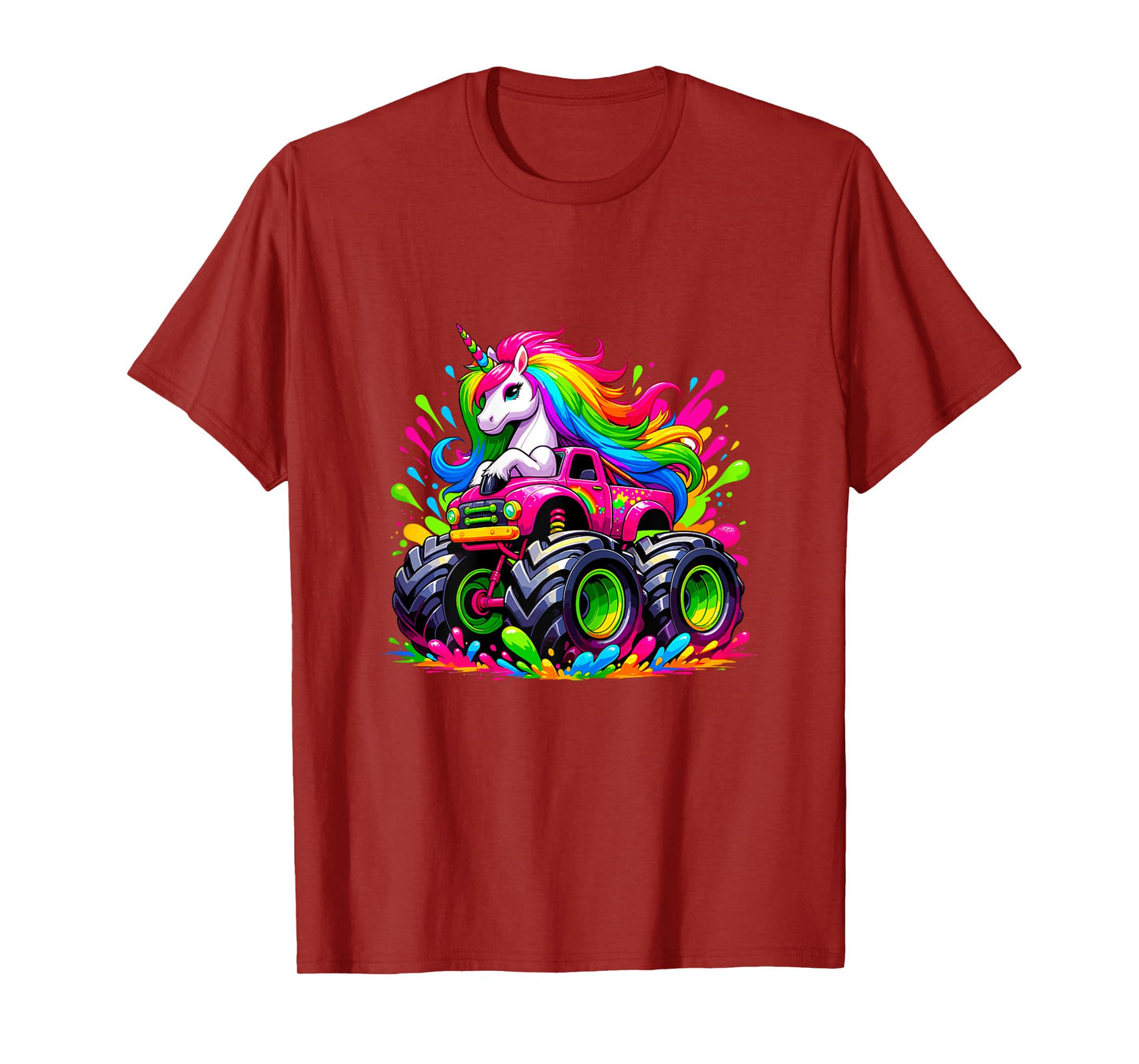 Unicorn Monster Truck T-Shirt