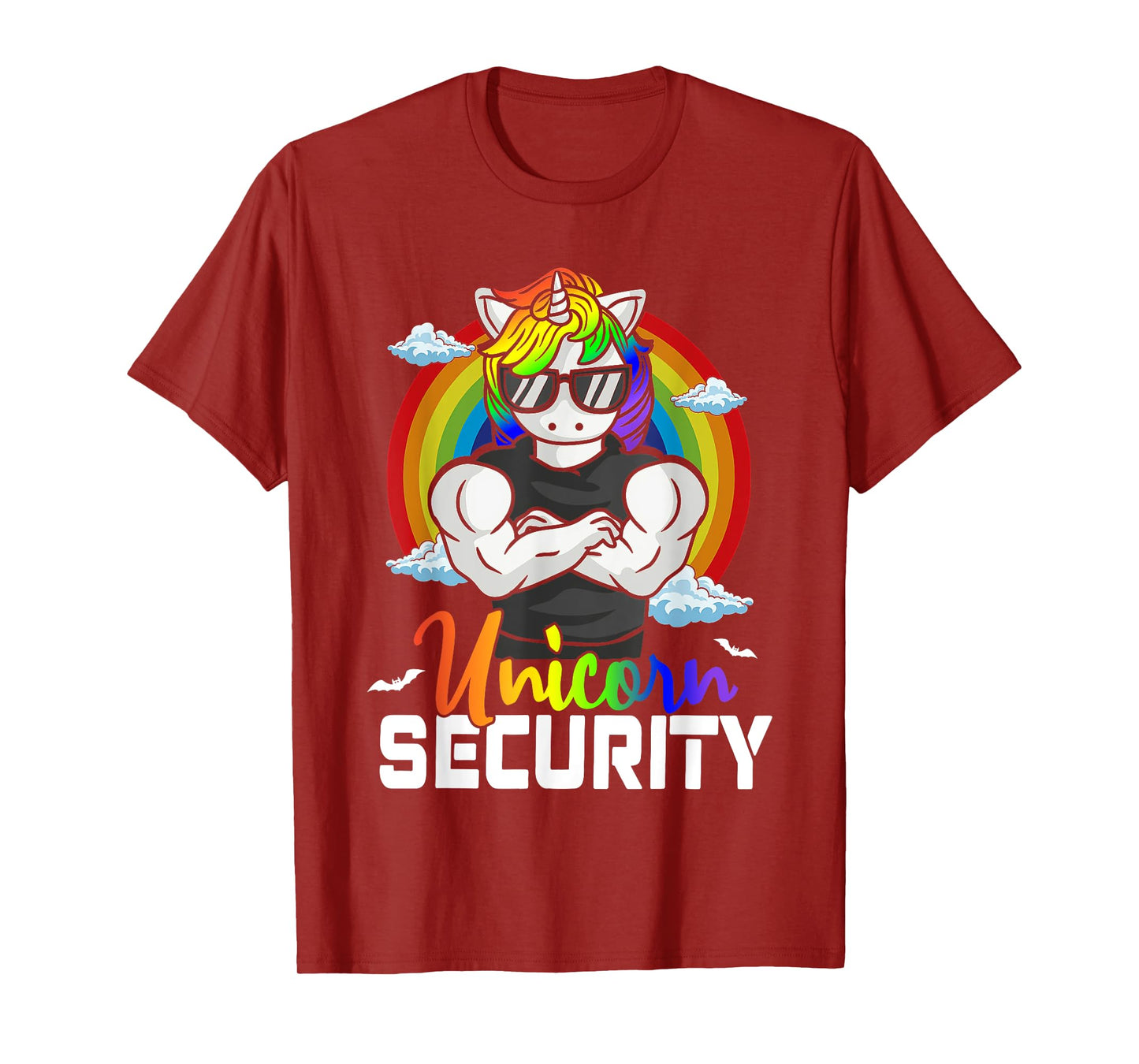 Halloween Costume Unicorn Security Matching Family T-Shirt