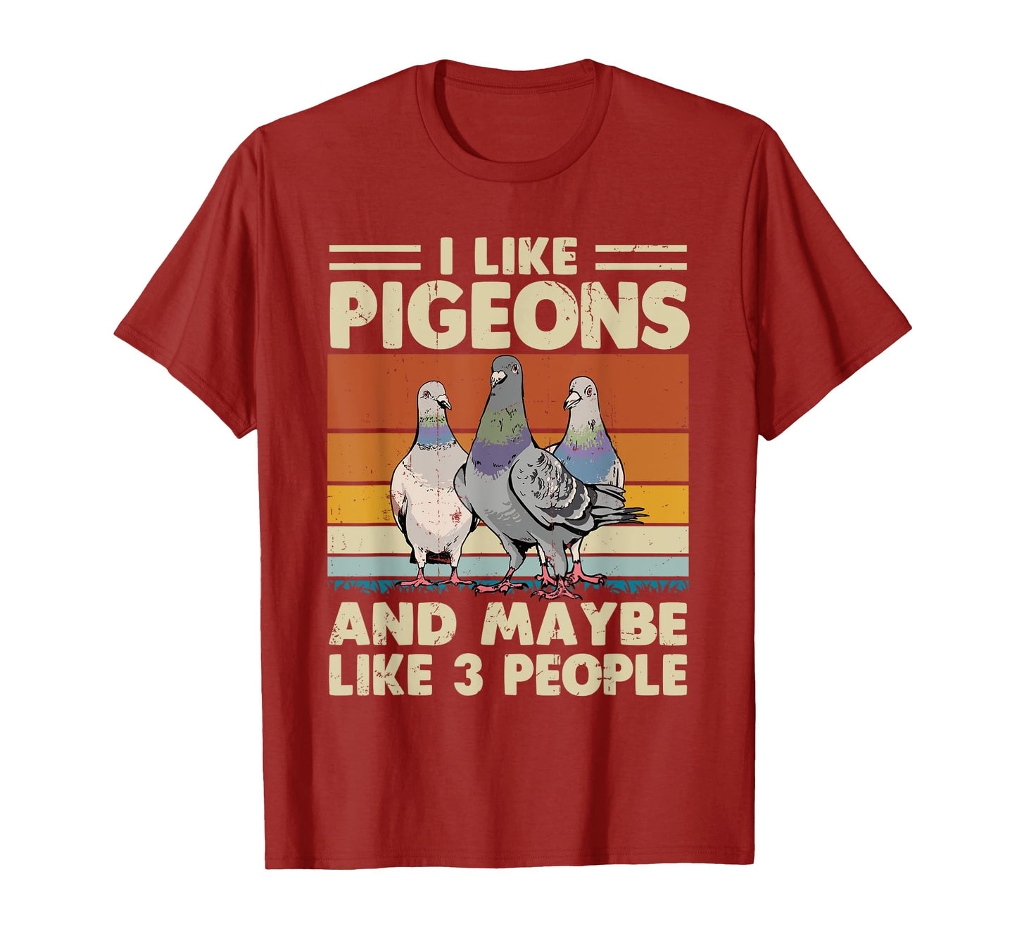I Like Pigeons And Maybe Like 3 People T-Shirt