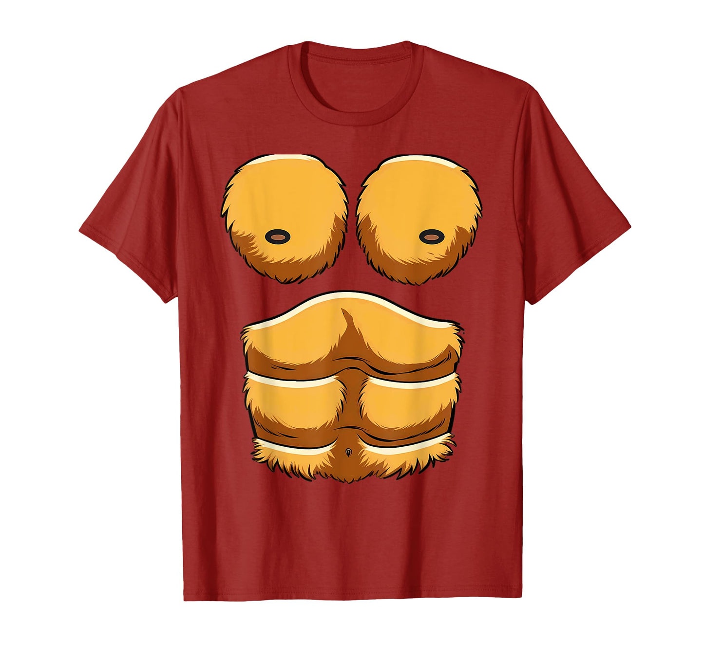 Monkey Gorilla Chest Halloween Costumes T-Shirt