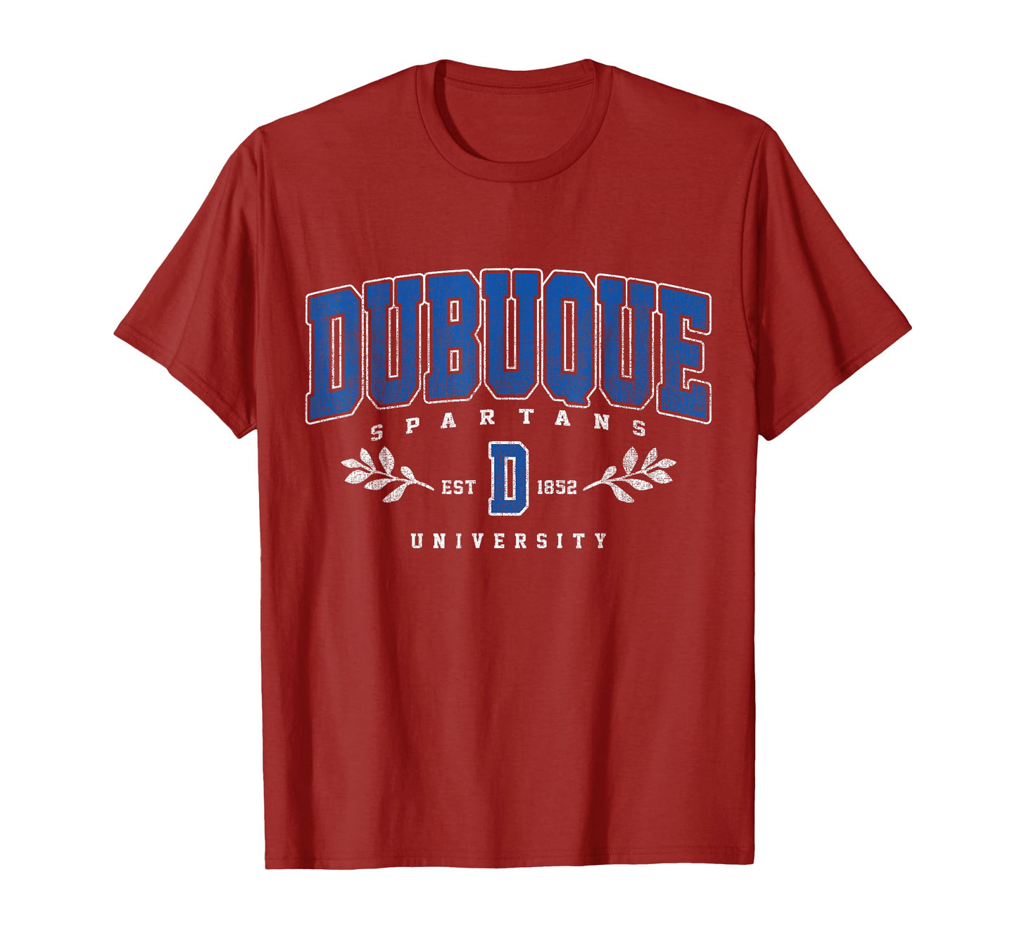 Dubuque of Technology Arch Retro for Men Women T-Shirt
