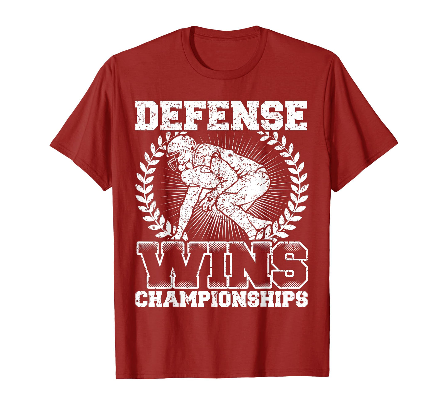 Defense wins Championships | Football Defence Lineman T-Shirt