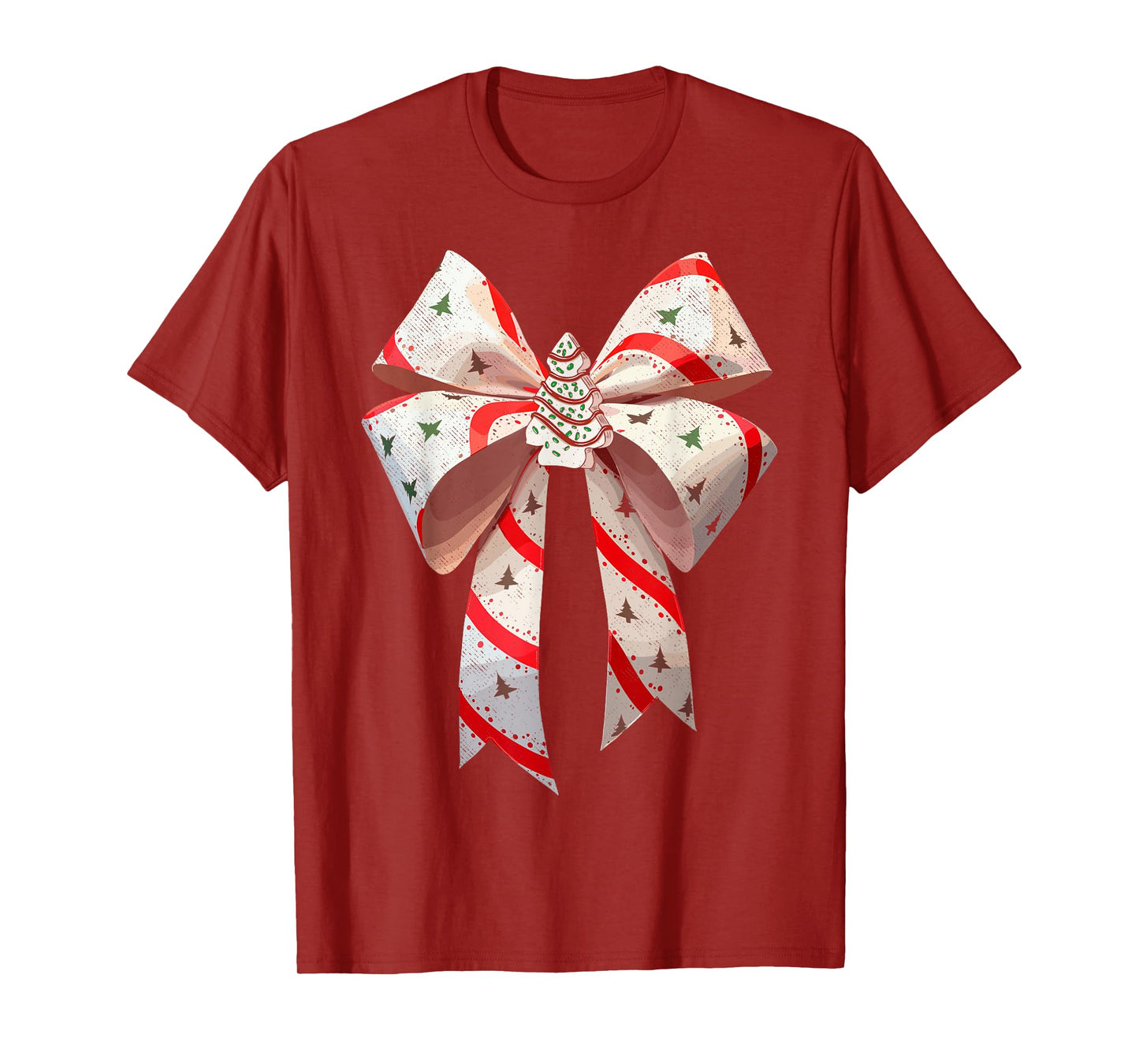 Christmas Party Family Matching Tee New Year Xmas Funny Christmas Bow Xmas Present Costume T-Shirt