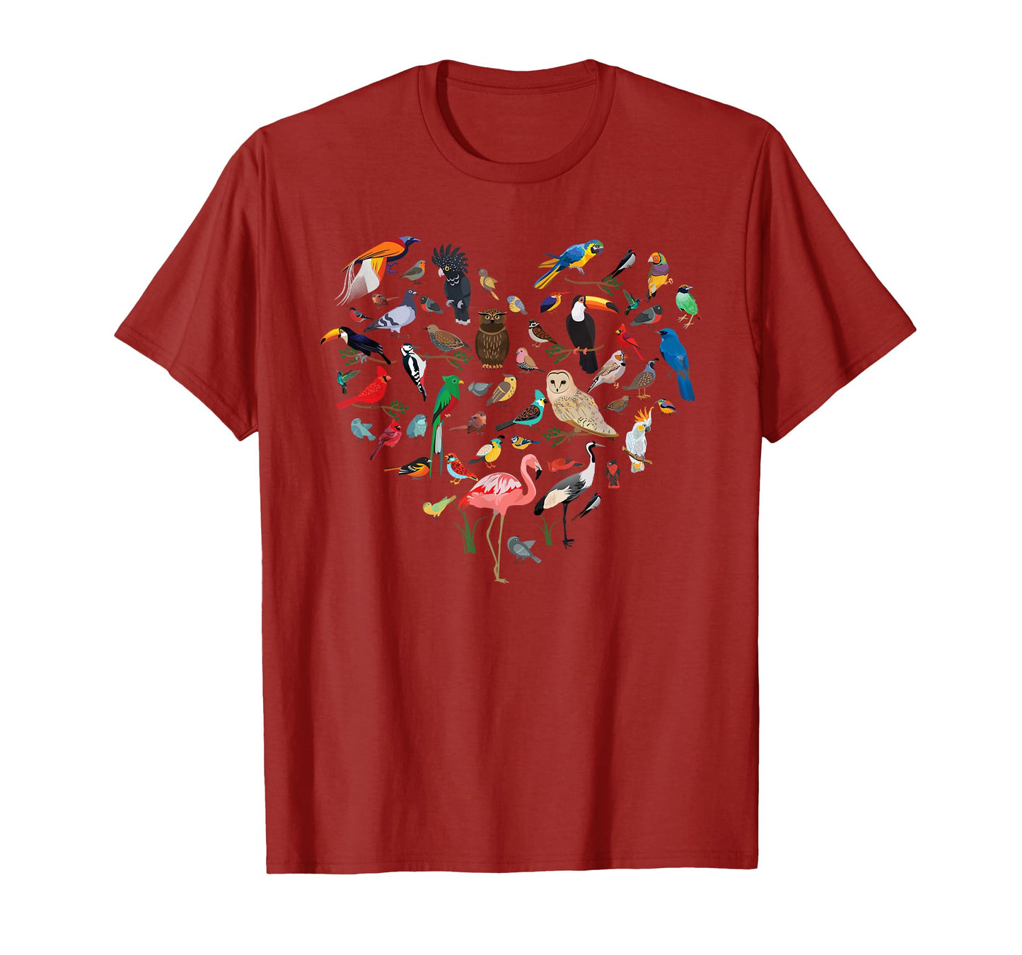 Bird Heart - Birding Bird Watching Birder Bird Watcher T-Shirt