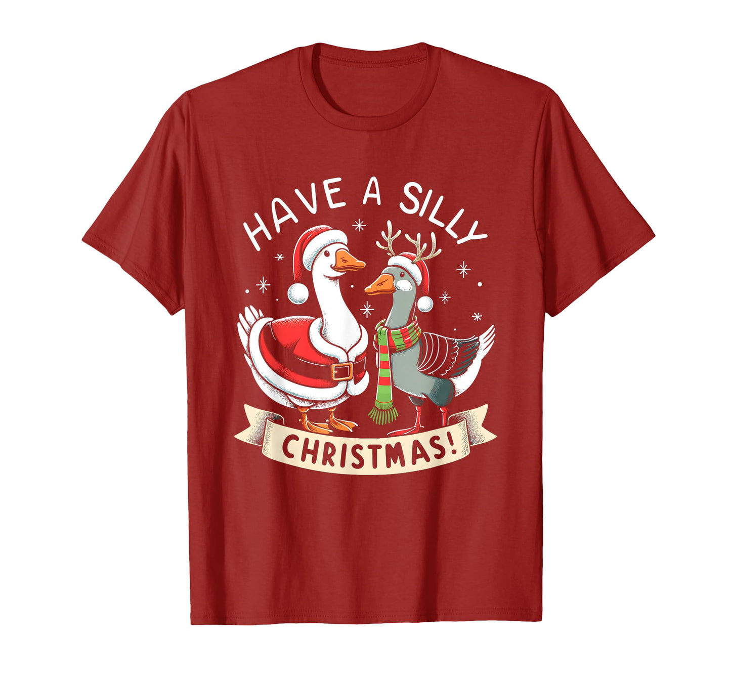 Silly Goose Christmas Sweater Silly Goose Shirt Silly Goose T-Shirt