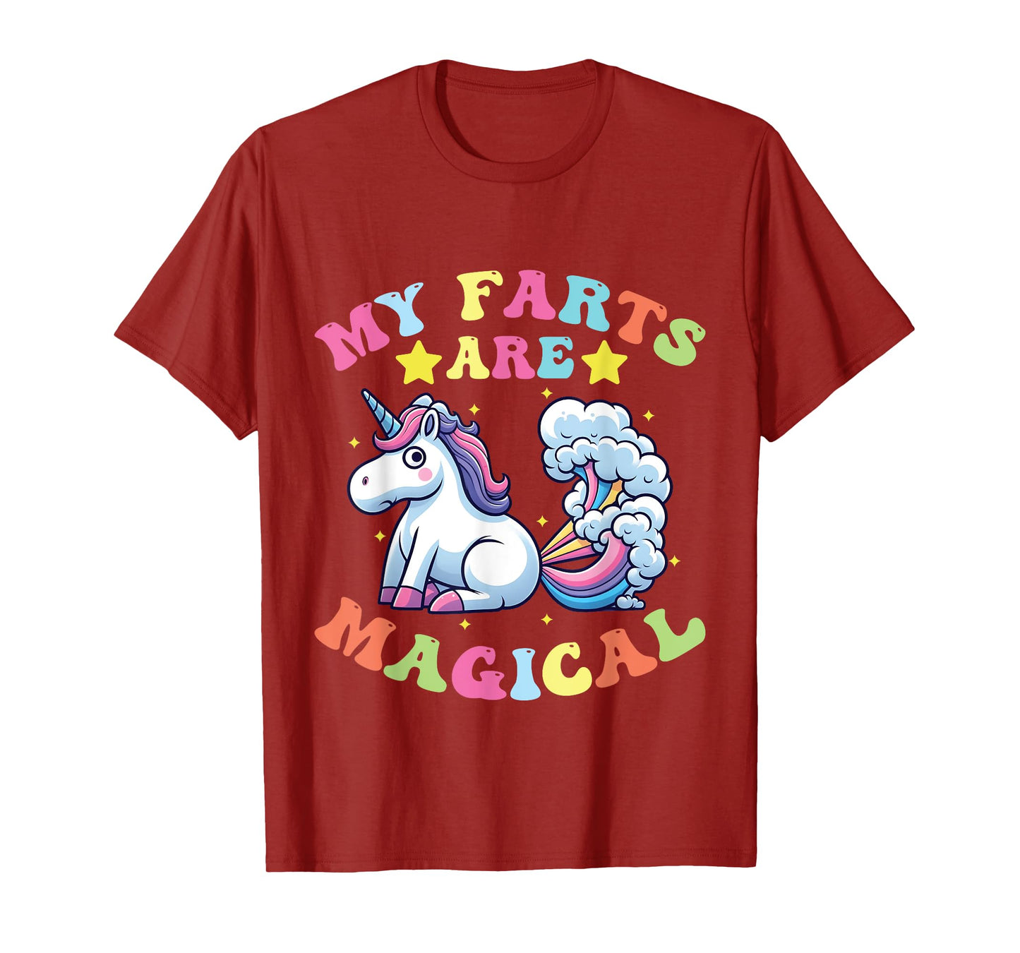 My Farts Are Magical Funny farting Unicorn T-Shirt