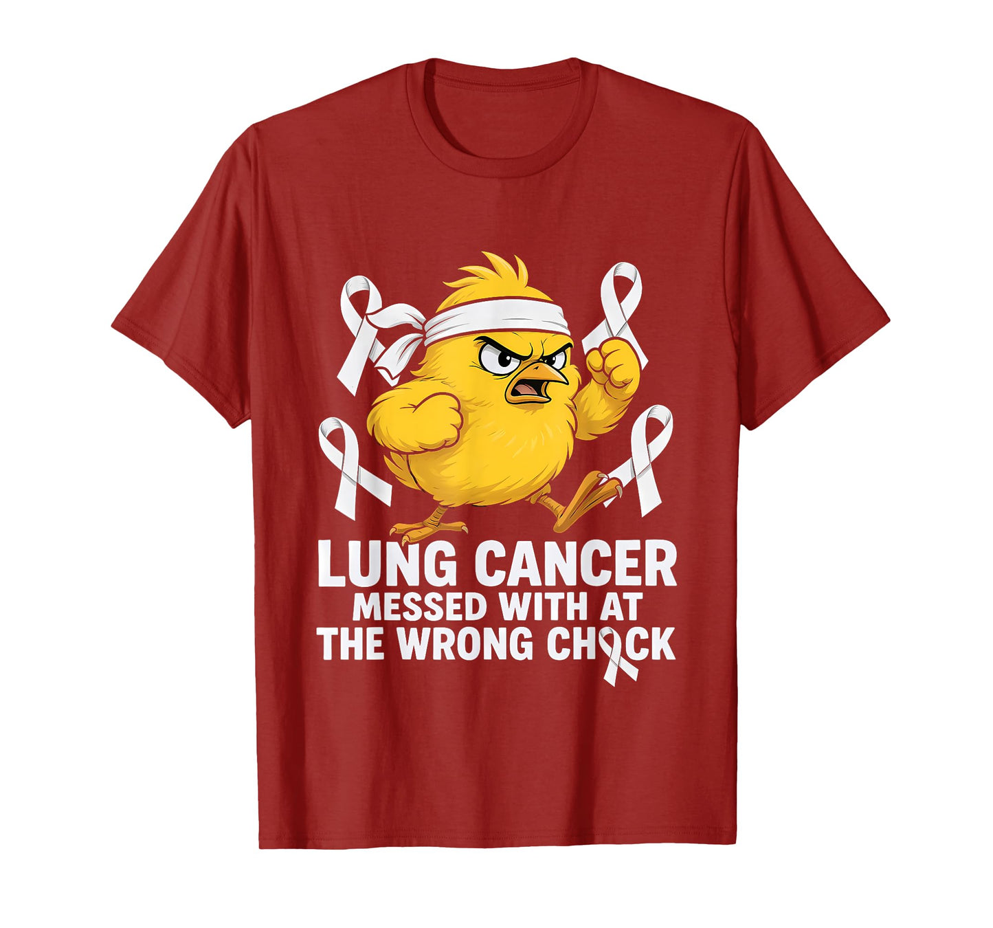 Lung Cancer Messed With The Wrong Chick T-Shirt