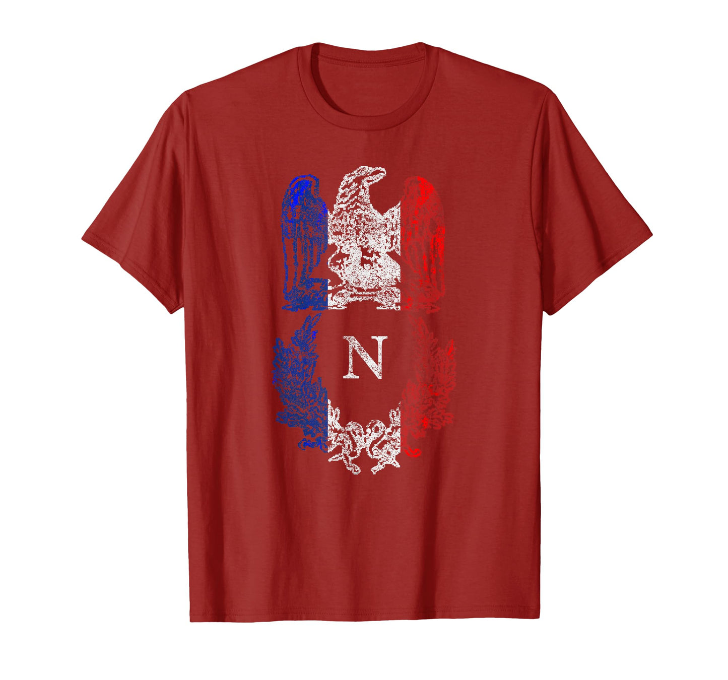 Napoleon Bonaparte Eagle French Flag Napoleonic War History T-Shirt
