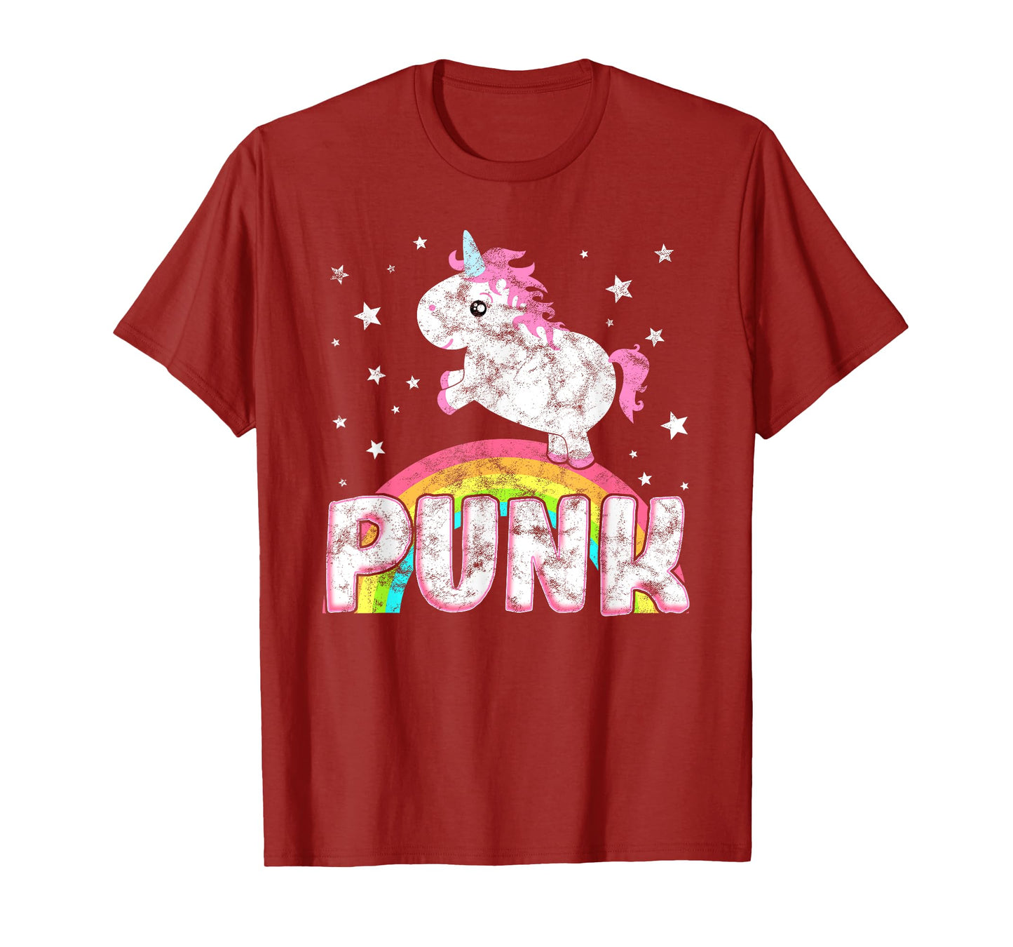 Funny Ironic Cool Unicorn Punk Rock Music Tee Festival Shirt T-Shirt