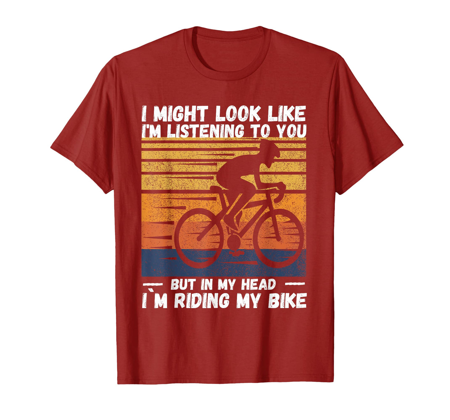 I Might Look Like I'm Listening To You But In My Head Riding T-Shirt