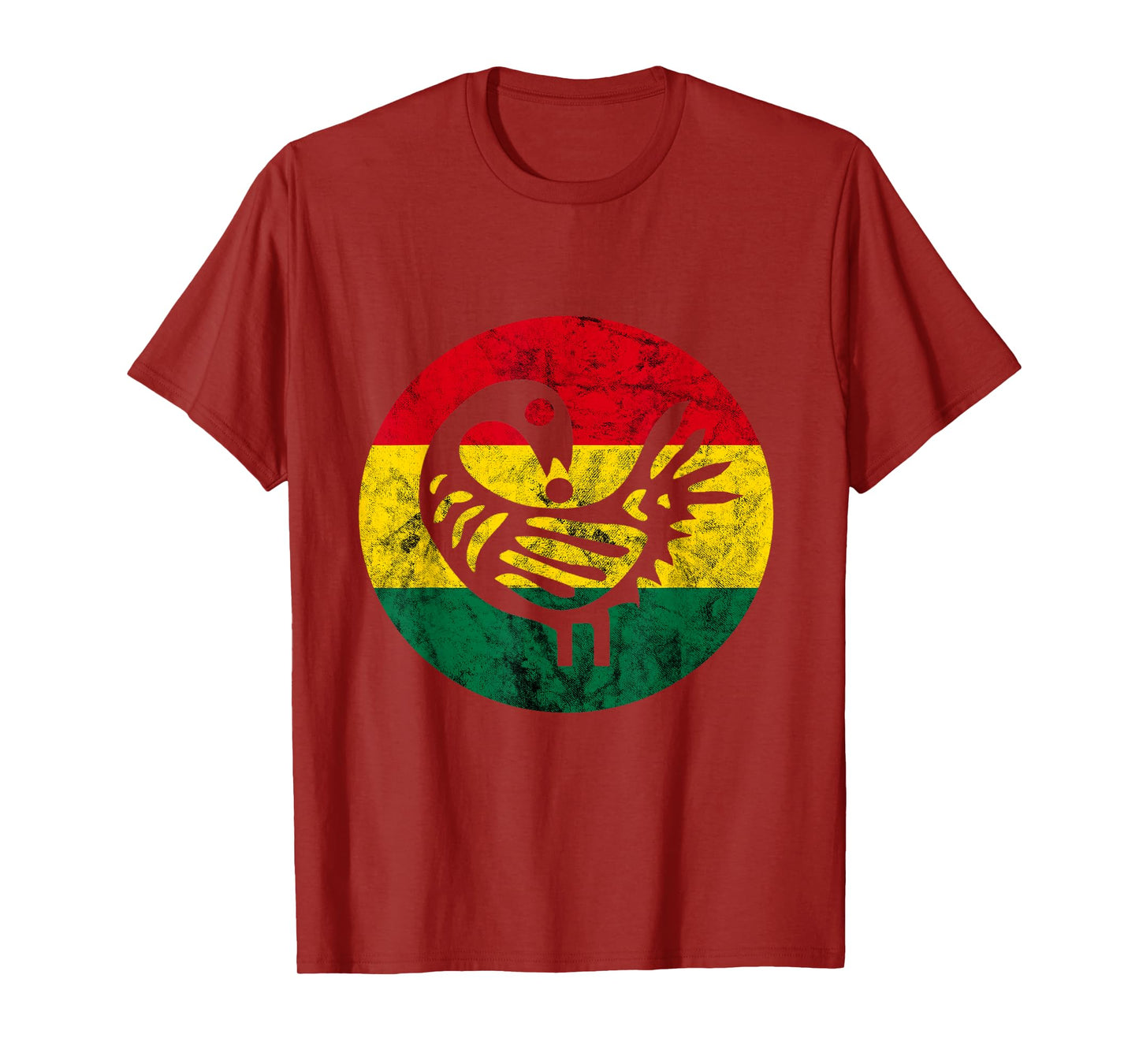 Sankofa Learn From The Past African Bird Black History T-Shirt