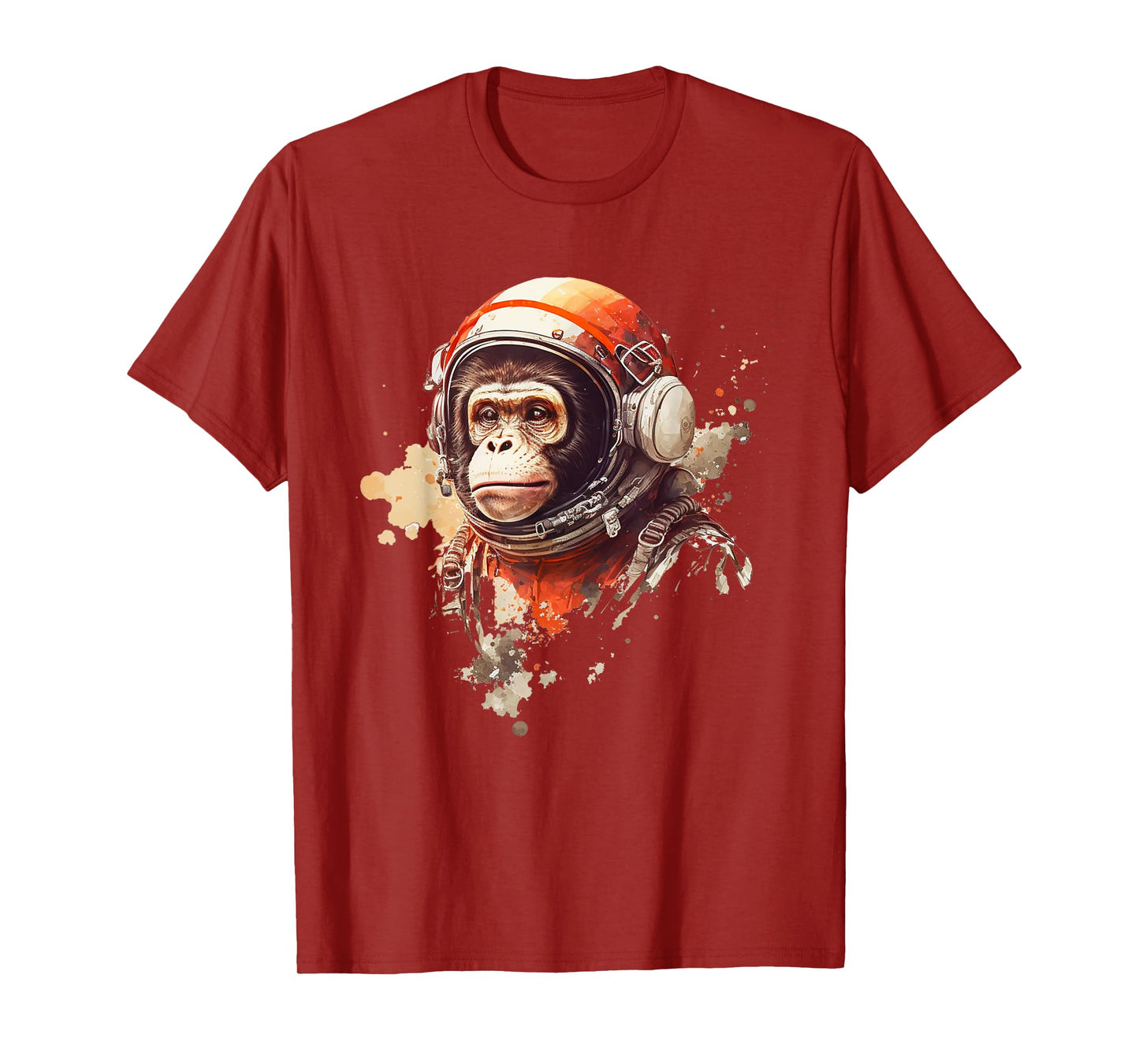 space vintage travel astronaut monkey astronaut T-Shirt