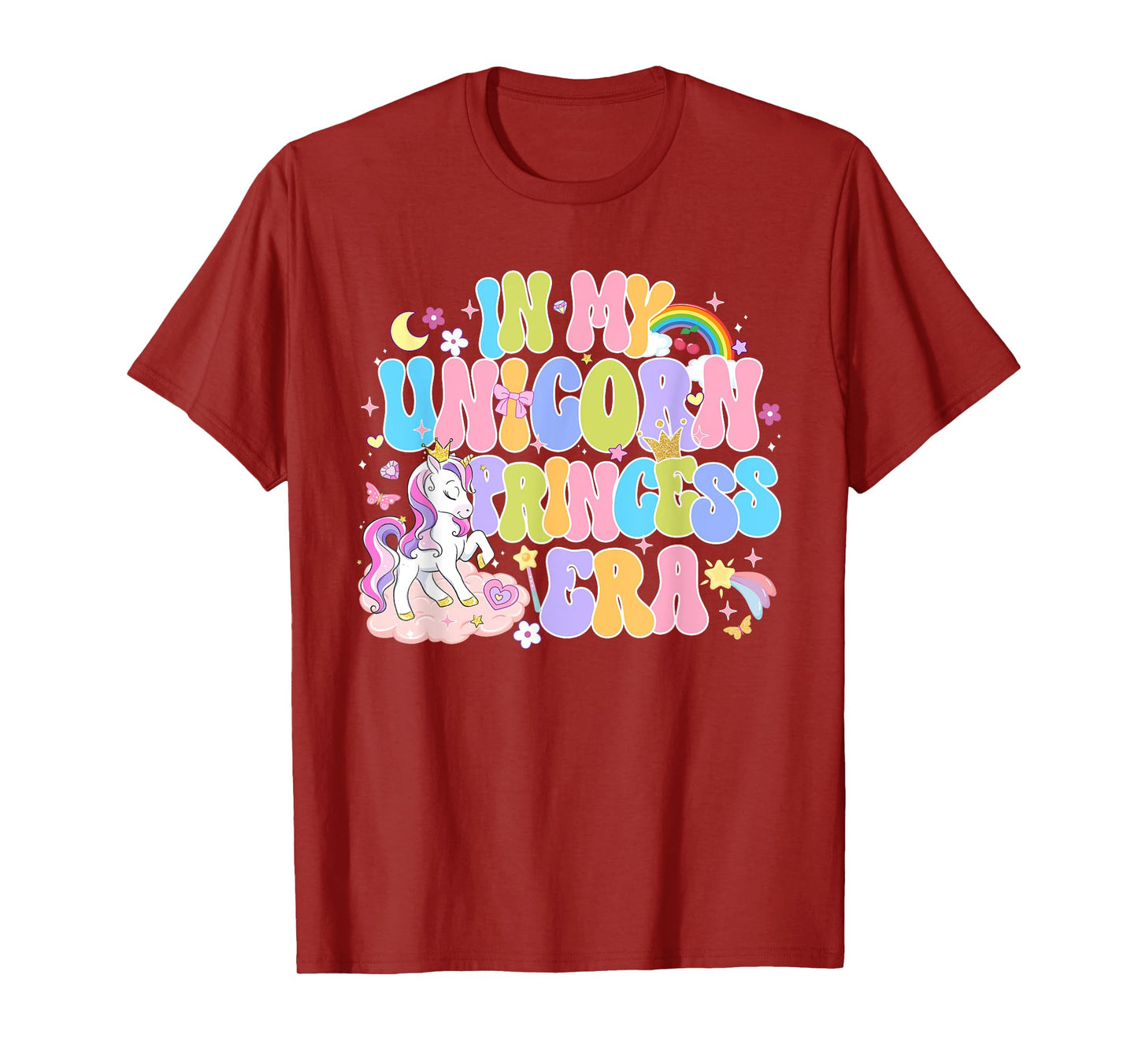 In My Unicorn Princess Era Girl Unicorn Day T-Shirt
