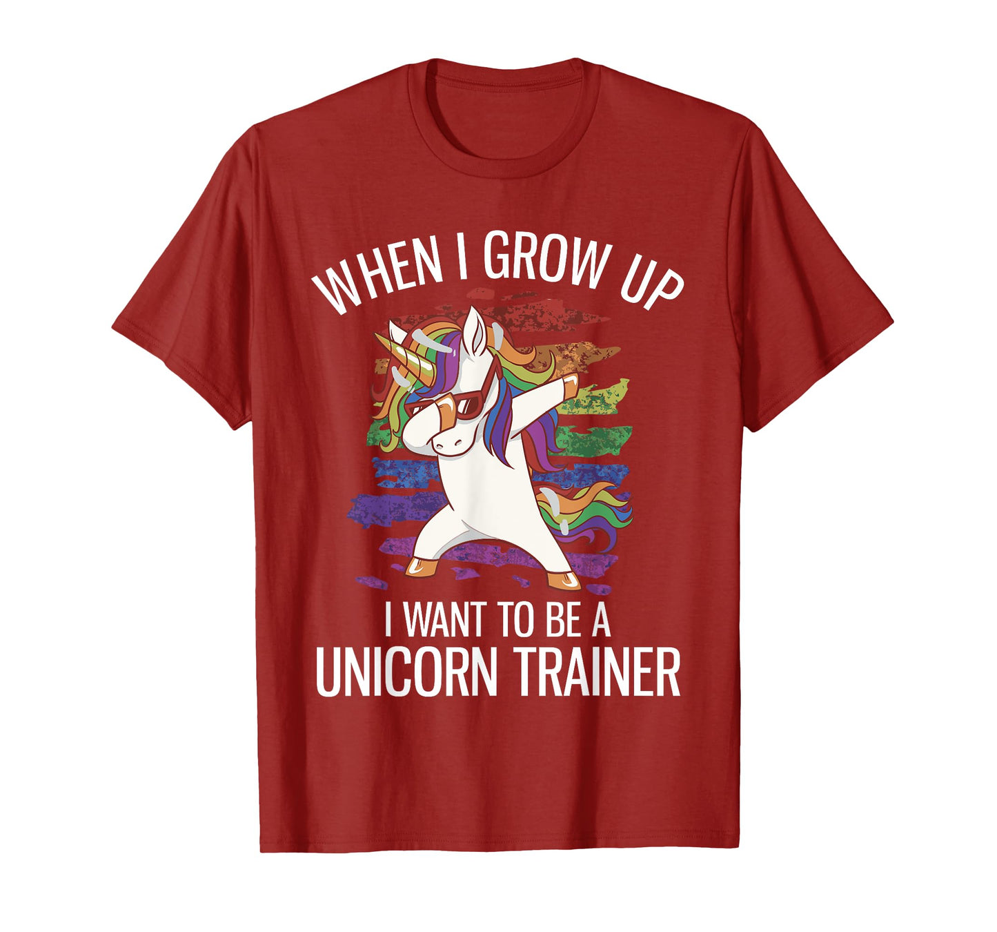 When I Grow Up I Want To Be A Unicorn Trainer T-Shirt