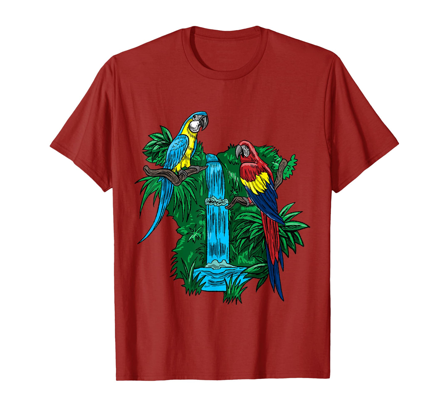 Parrot Funny Tropical Bird Cool Jungle Animal Gift Idea T-Shirt
