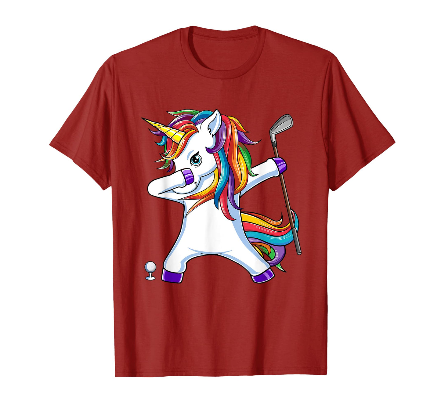 Dabbing Unicorn Golf - Golfing Golfer Girl Gift T-Shirt