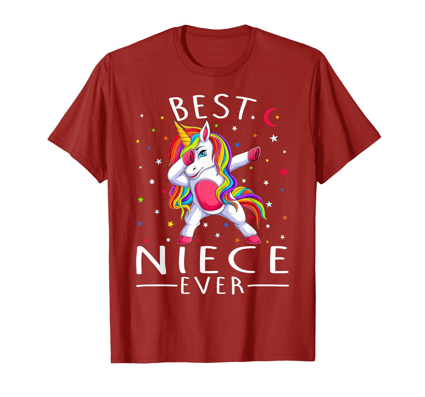 Best Niece Ever Dabbing Unicorn T-Shirt
