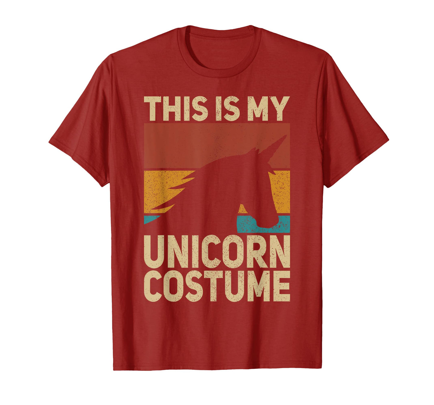 Unicorn Costume Retro Unicorn Outfit Men Women Kids Unicorn T-Shirt