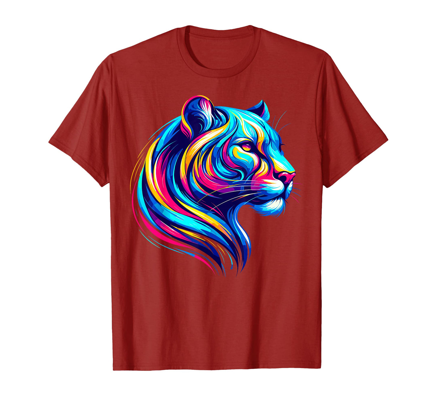 Colorful Puma Animal T-Shirt