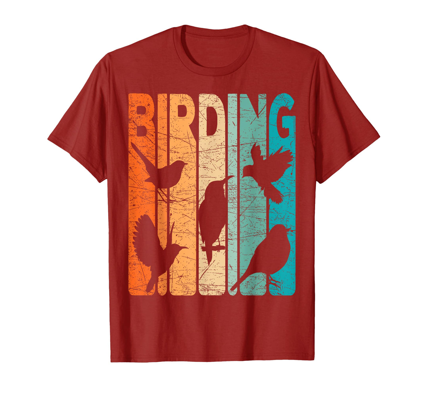 Birding Vintage Birdwatching Retro Birdwatcher T-Shirt