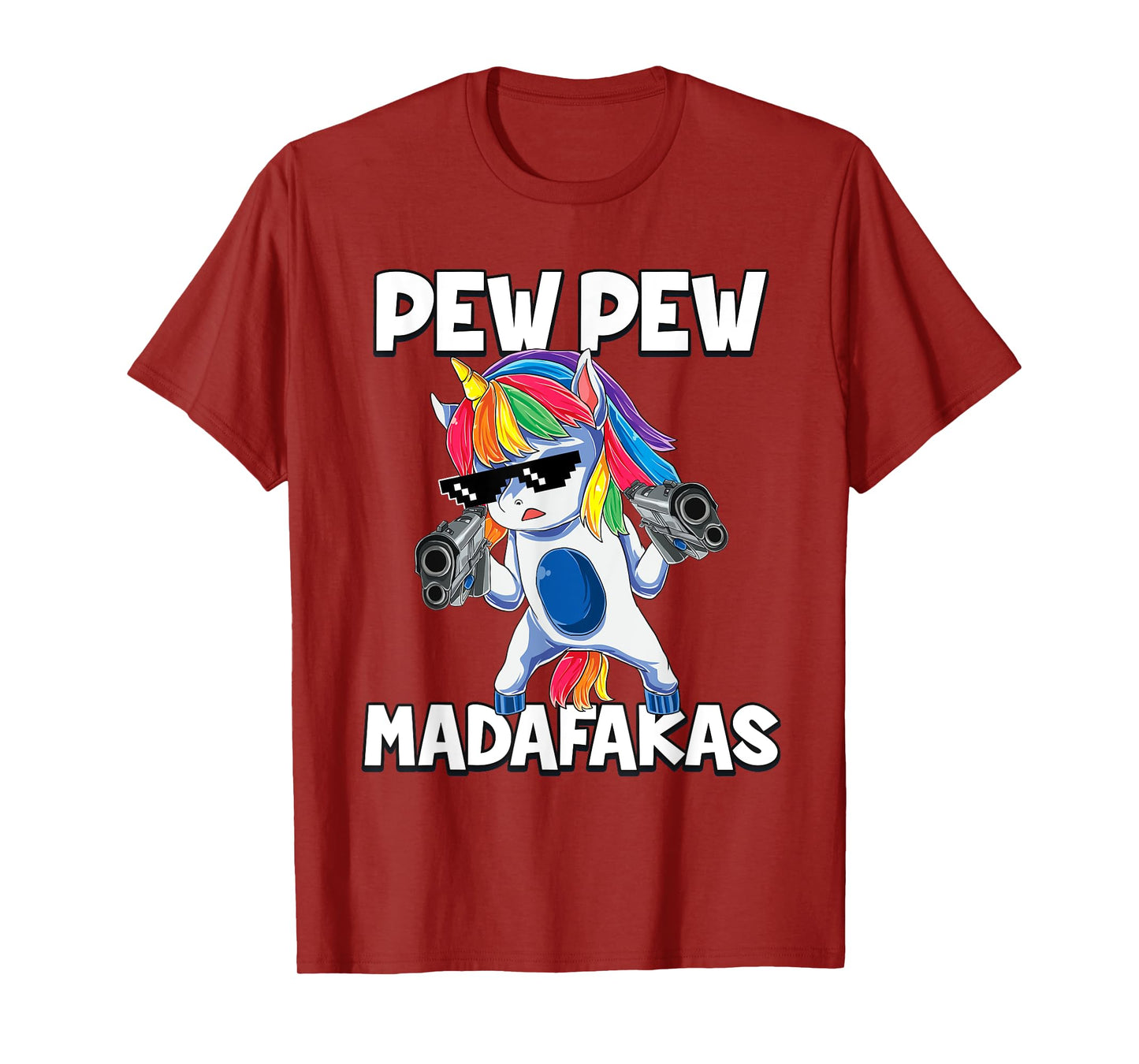 Pew Pew Madafakas Unicorn T-Shirt