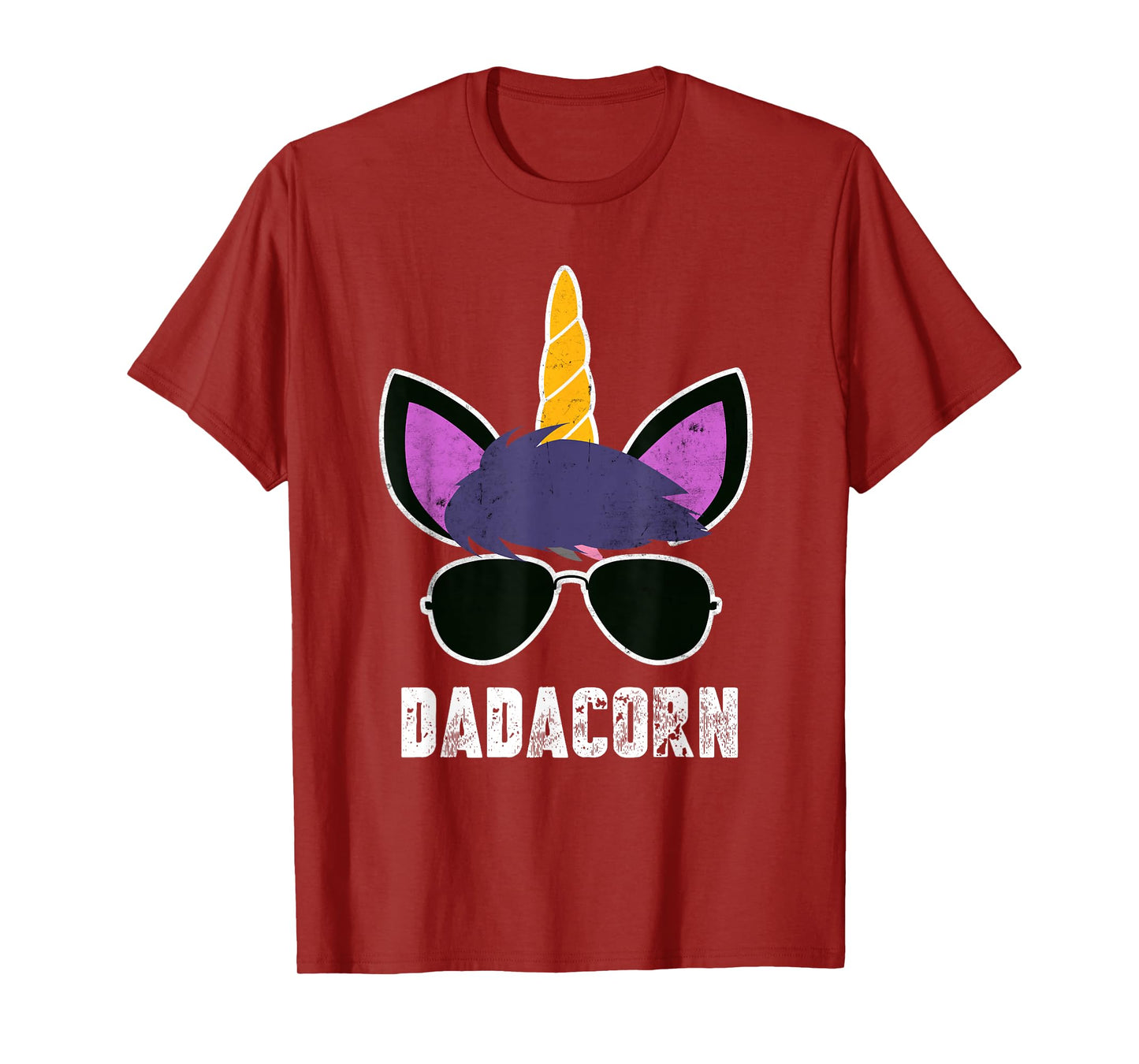 Dadacorn Unicorn Dad Father's Day Unicorn Daddy T-Shirt