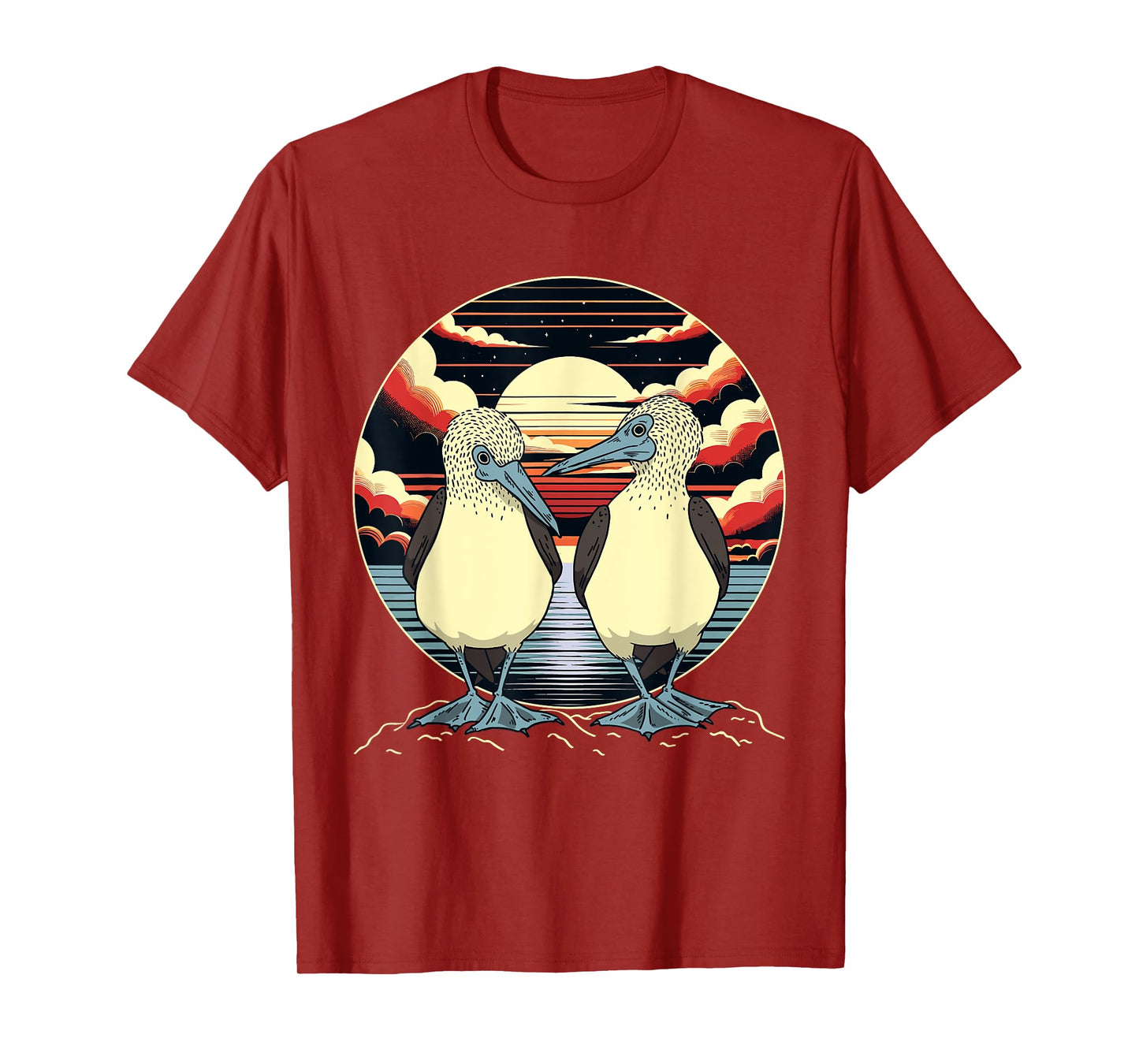 Seabirds Blue-footed Booby Galapagos Bird T-Shirt