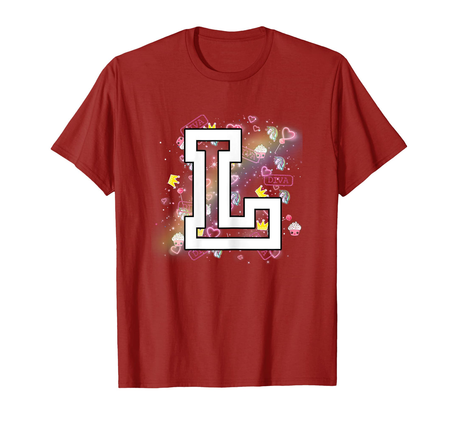 Kids Letter L Clothing For a Girl Who's Name Starts With L T-Shirt
