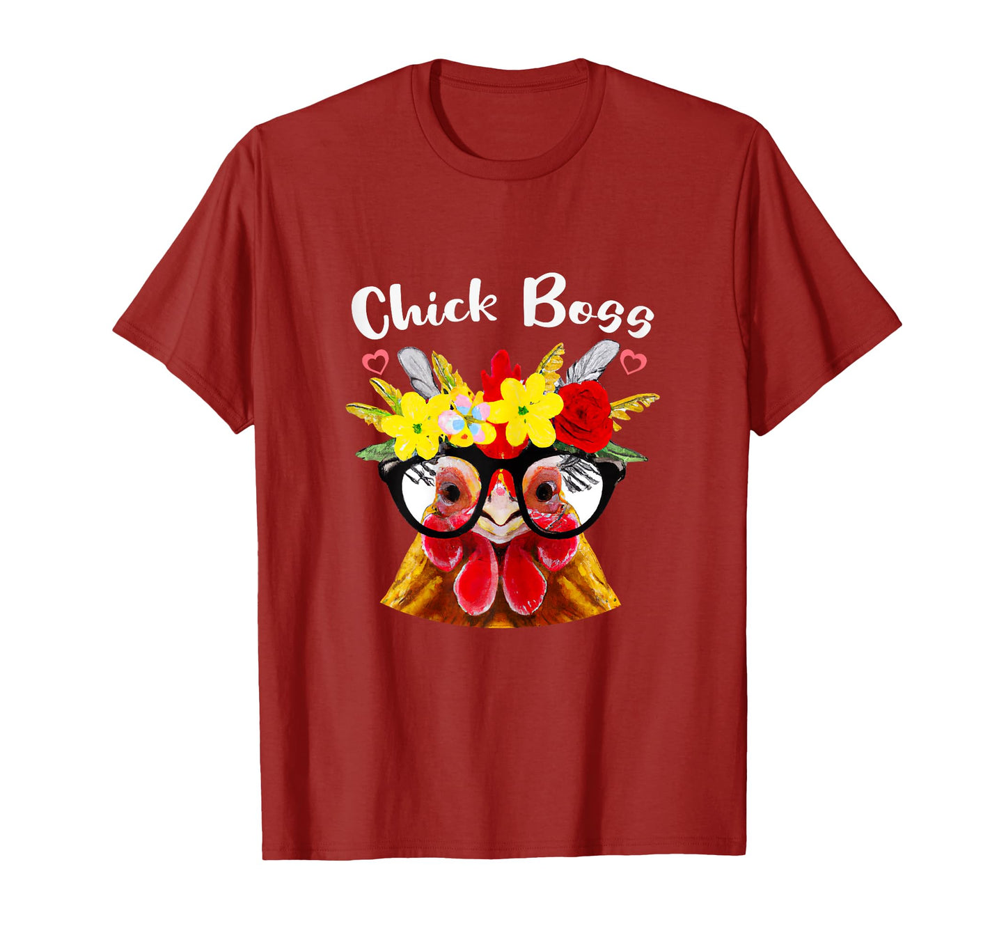Chicken Boss or Chick Boss a Funny Chicken who Raise Chicken T-Shirt