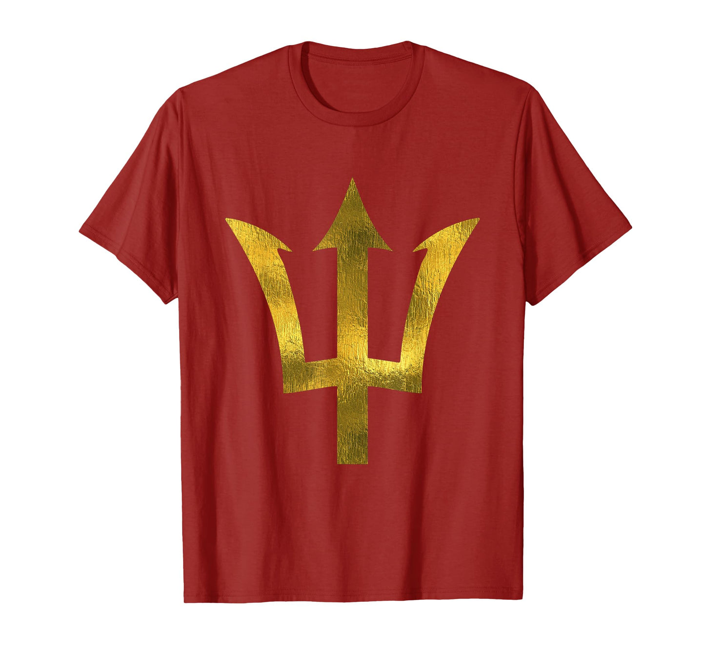 Bajan t shirt Barbados tees est 1966 gold trident T-Shirt
