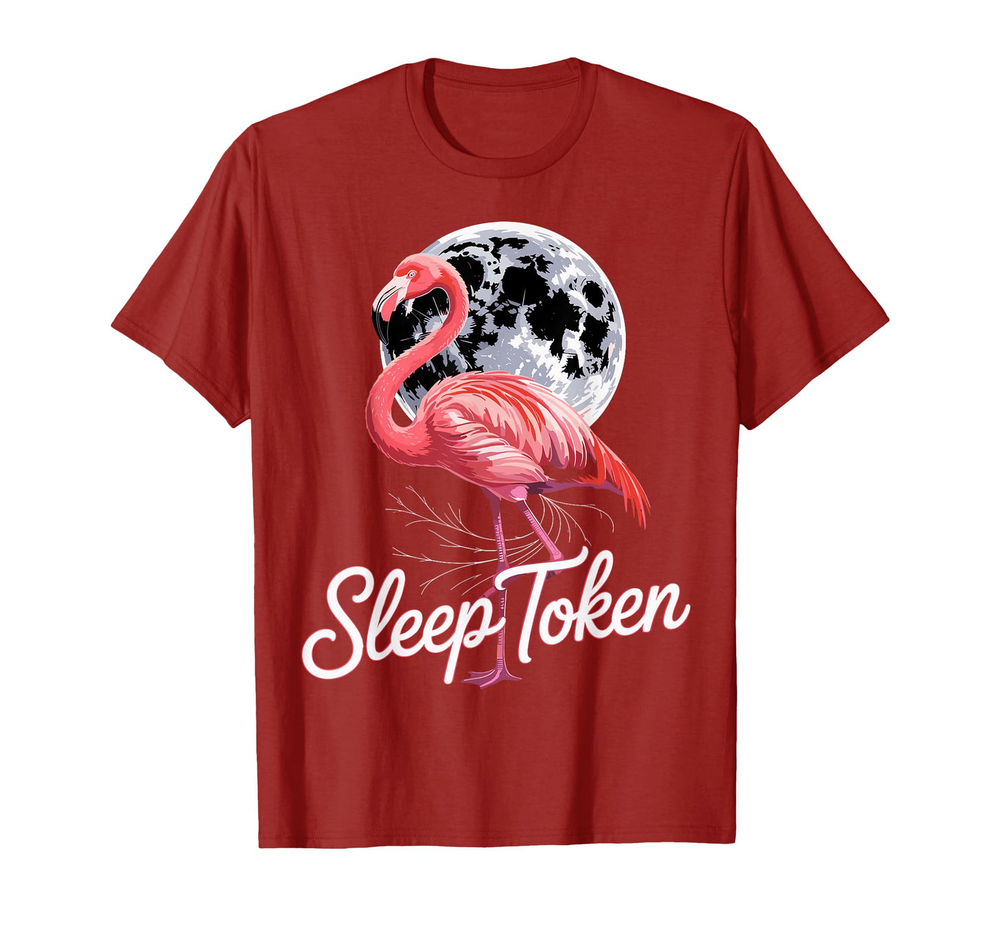 Sleep Token & Flamingo Vibes Fan Design T-Shirt