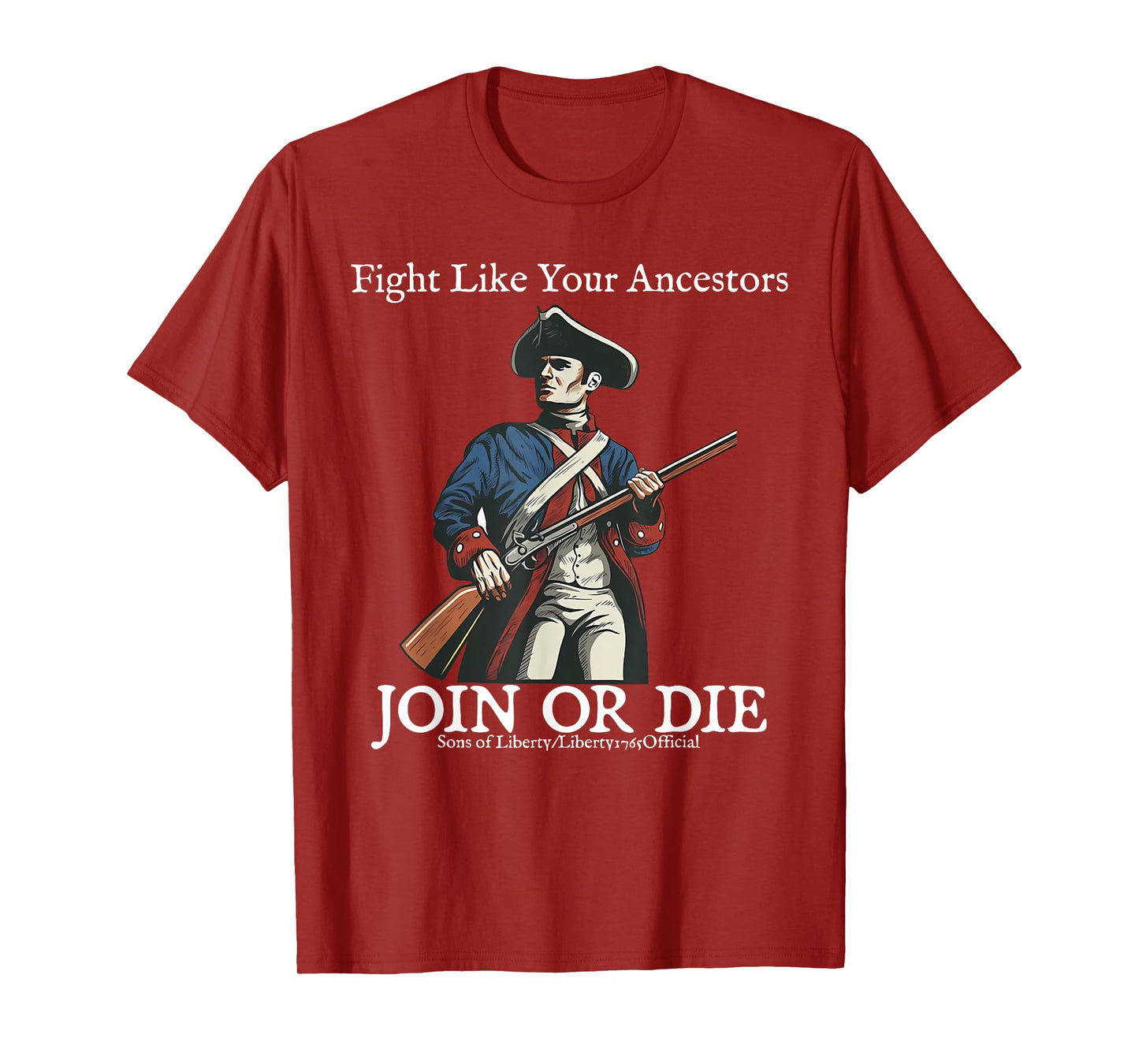 Join or Die Patriots Fight Like Your Ancestors Independence T-Shirt