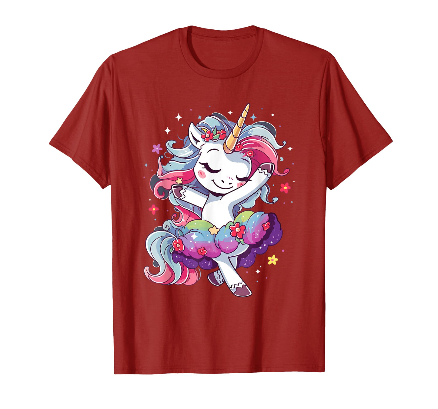 Ballet Dancer Unicorn Outfit Ballerina Dance For Girls T-Shirt