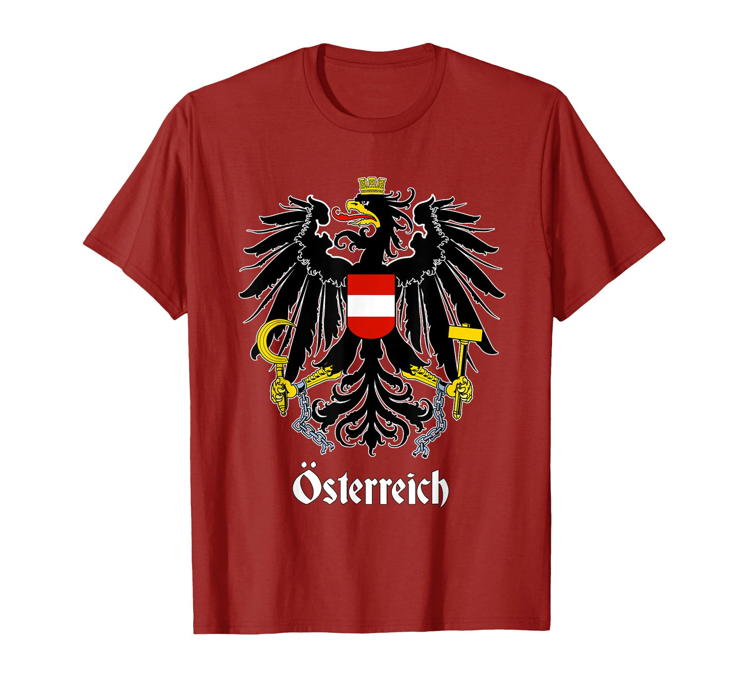 Austrian Eagle T-shirt Osterreich Austria Flag T-Shirt